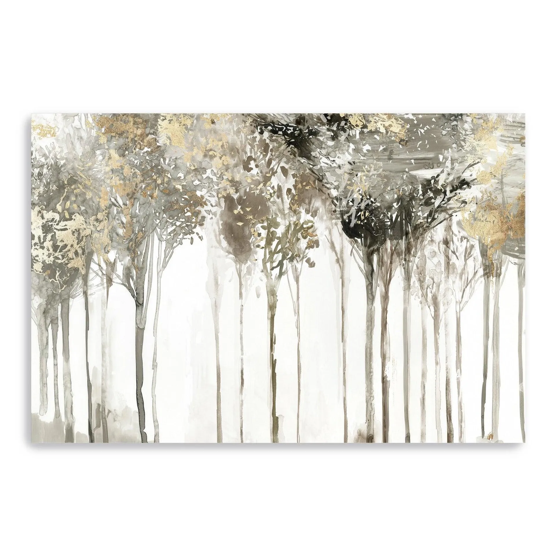 Golden Forest Lookout Canvas Giclee Wall Art