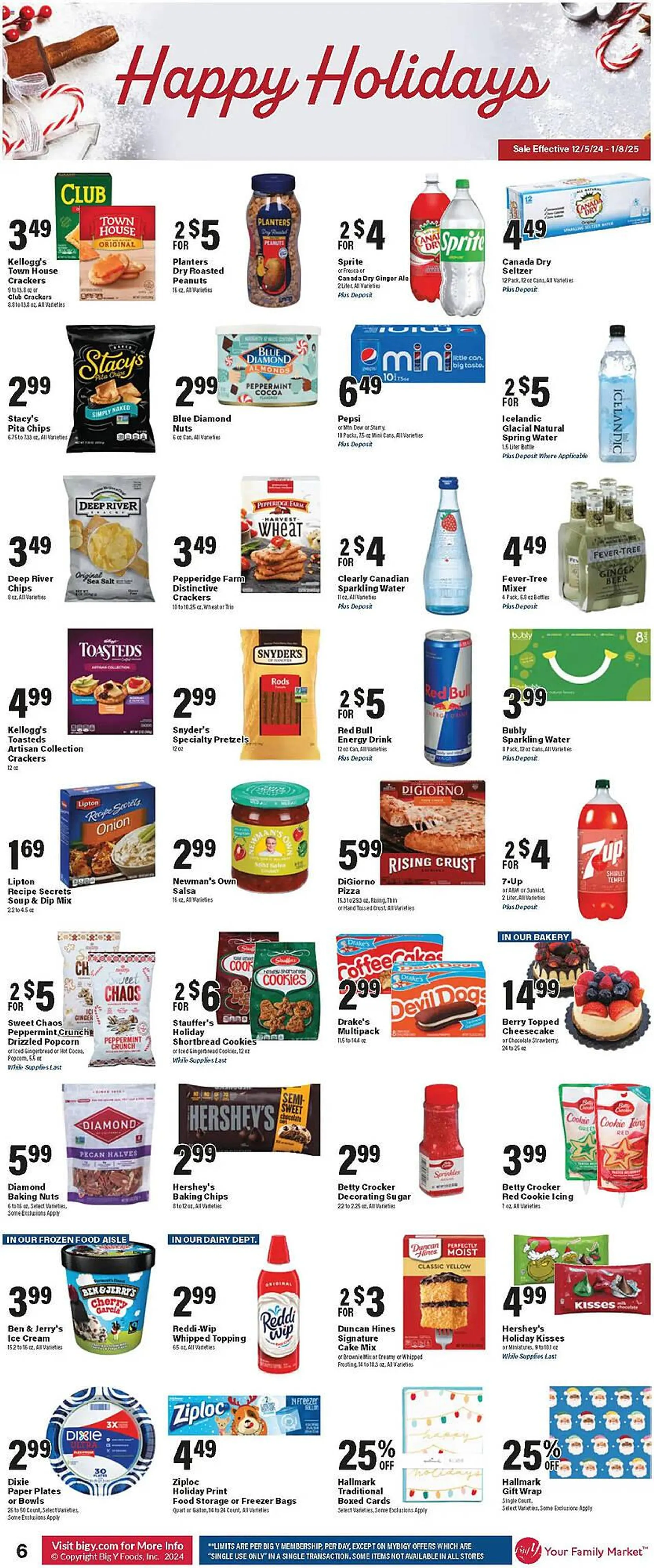 Weekly ad Big Y Weekly Ad from December 5 to December 11 2024 - Page 11