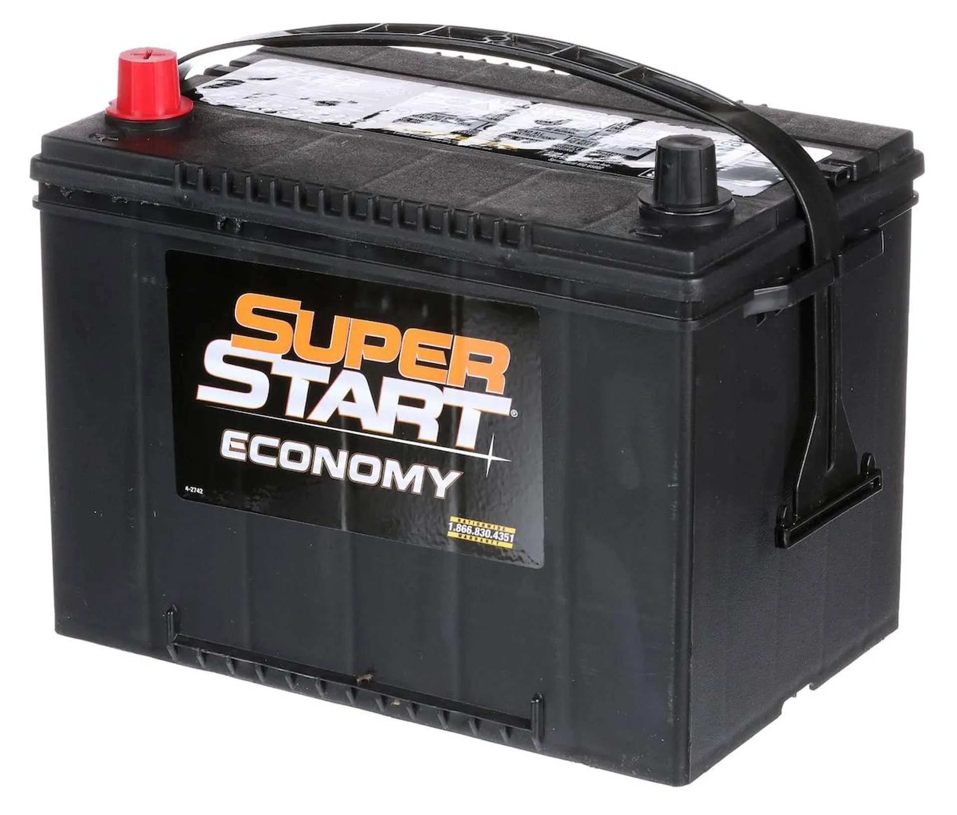 Super Start Economy Standard Flooded Top Post Battery Group Size 34 - 34ECO