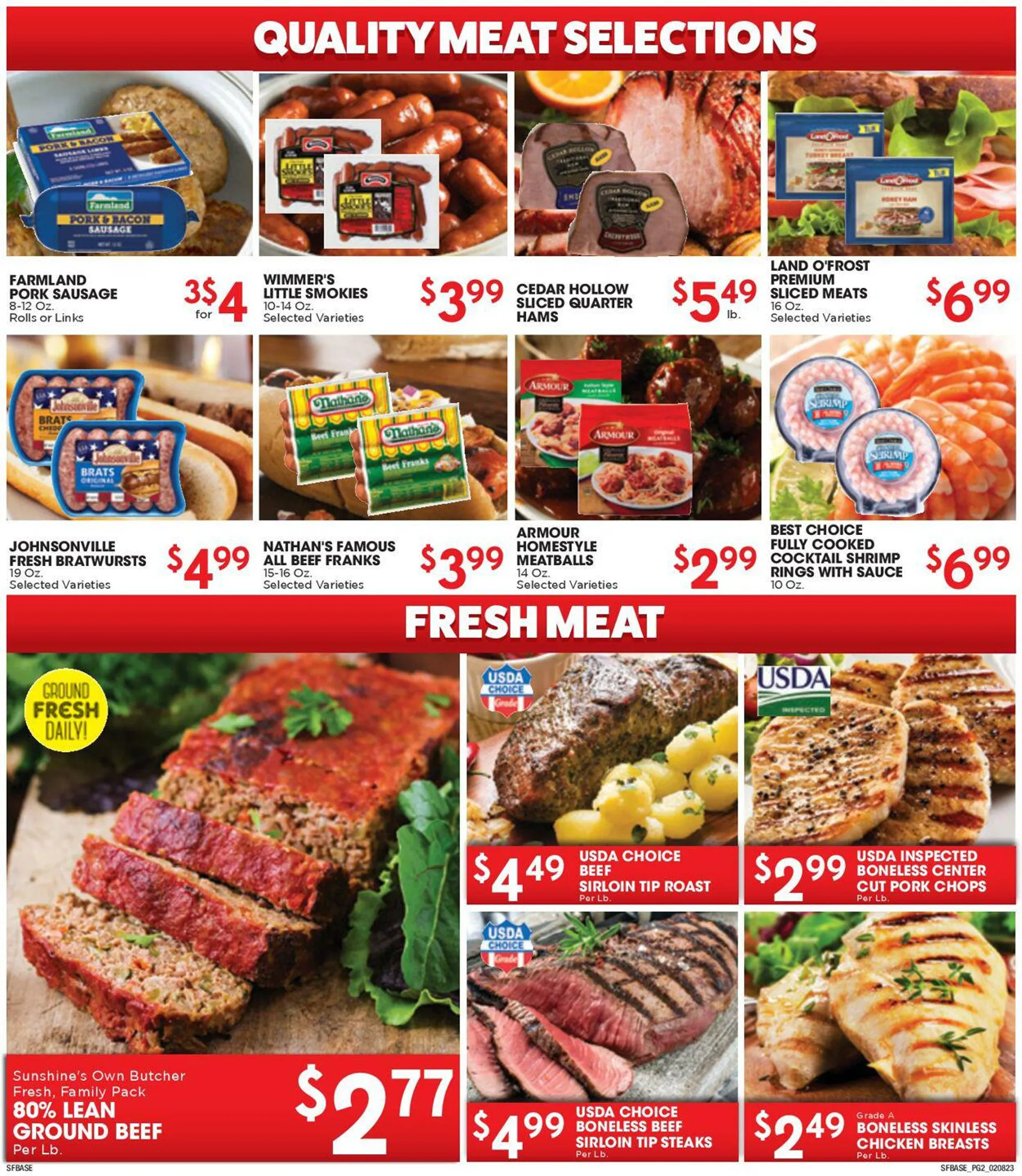 Sunshine Foods Current weekly ad - 2