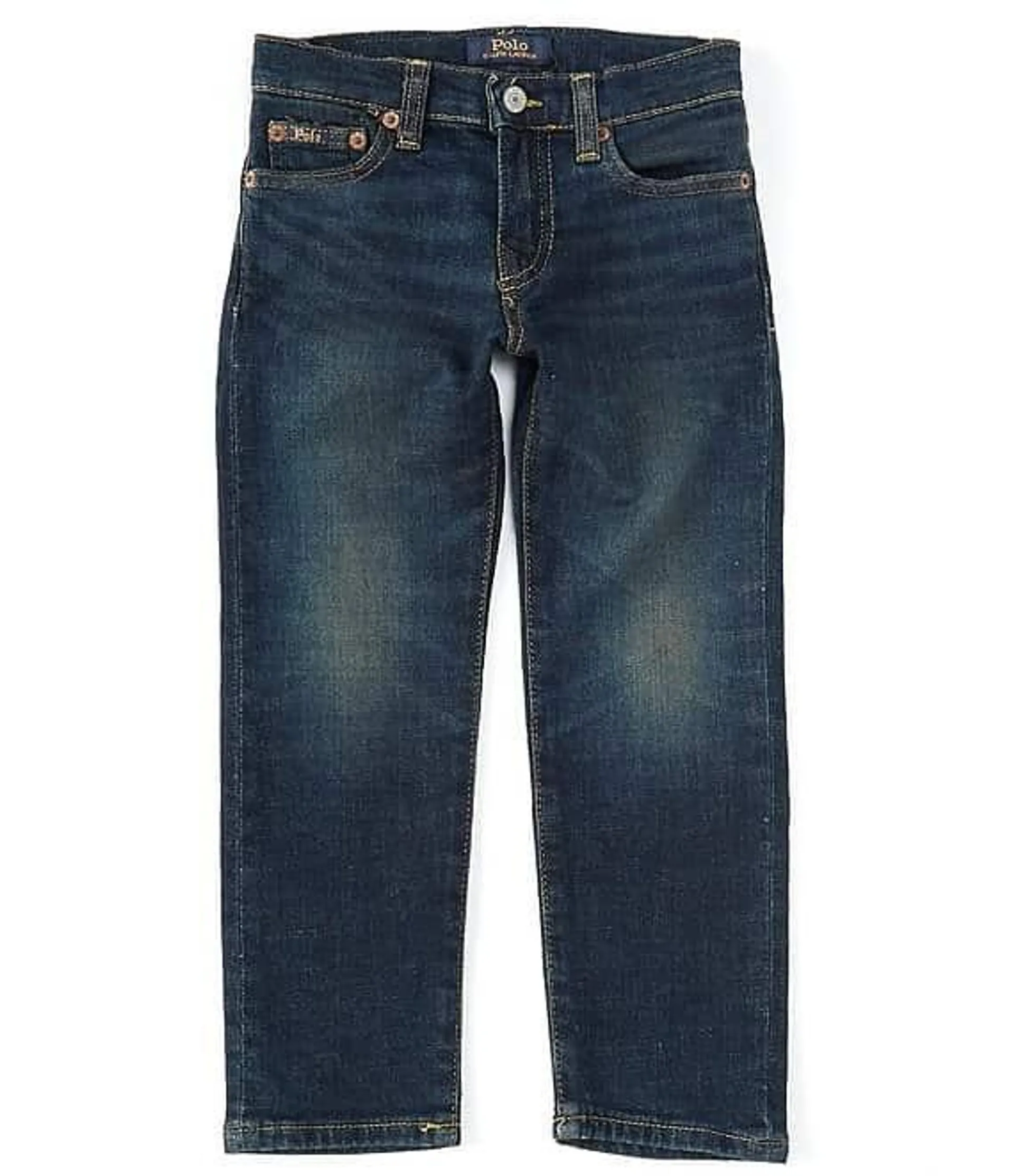 Little Boys 2T-7 Hampton Straight Stretch Jeans