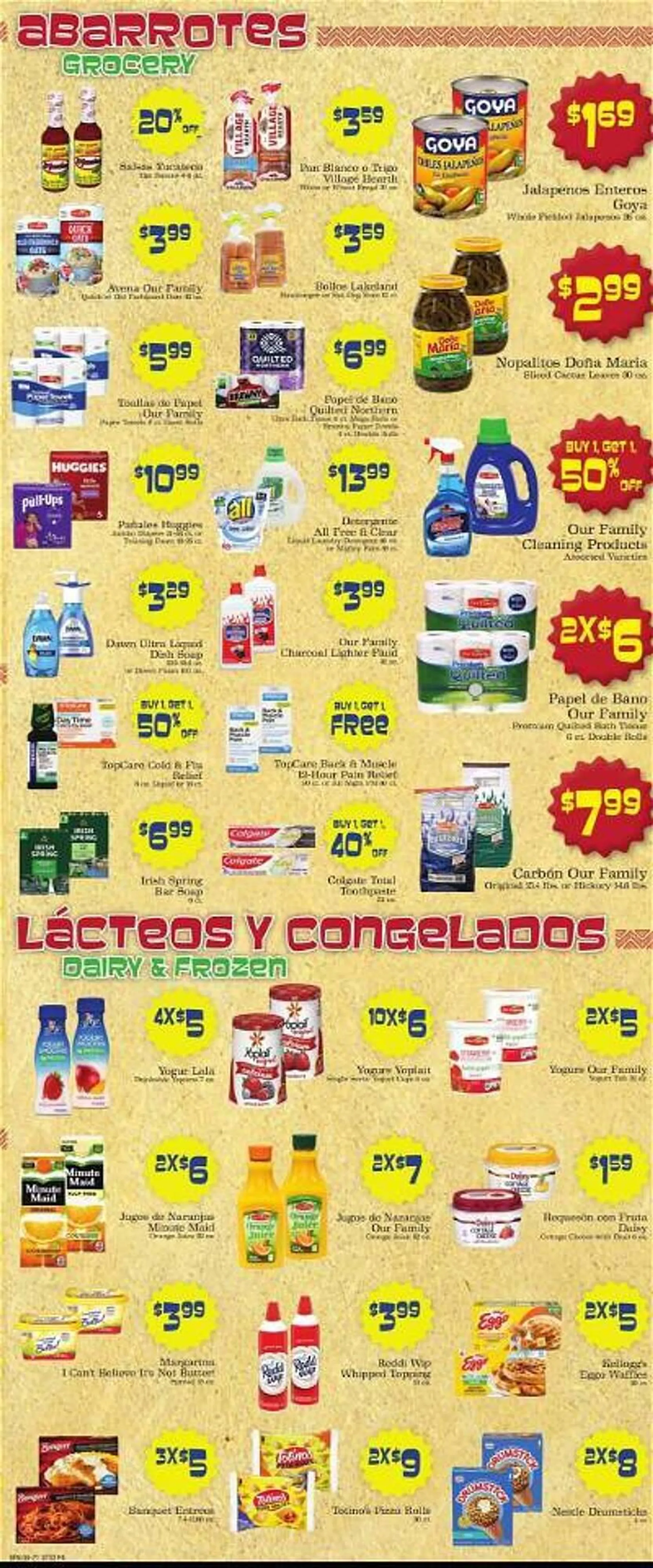 Supermercado Nuestra Familia Weekly Ad - 4