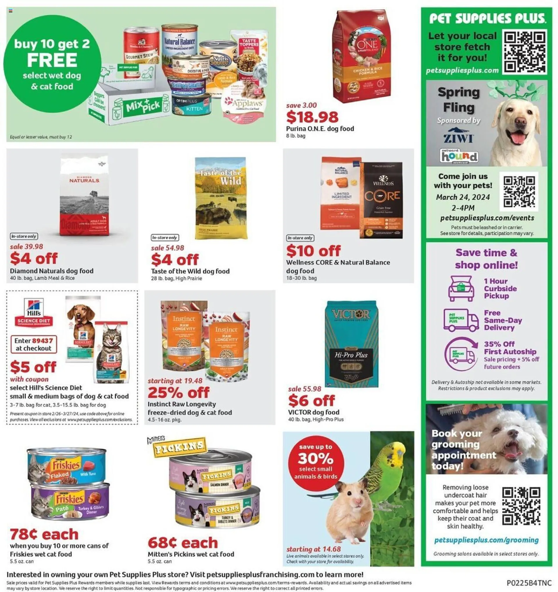 Weekly ad Pet Supplies Plus Weekly Ad from February 26 to March 27 2024 - Page 4