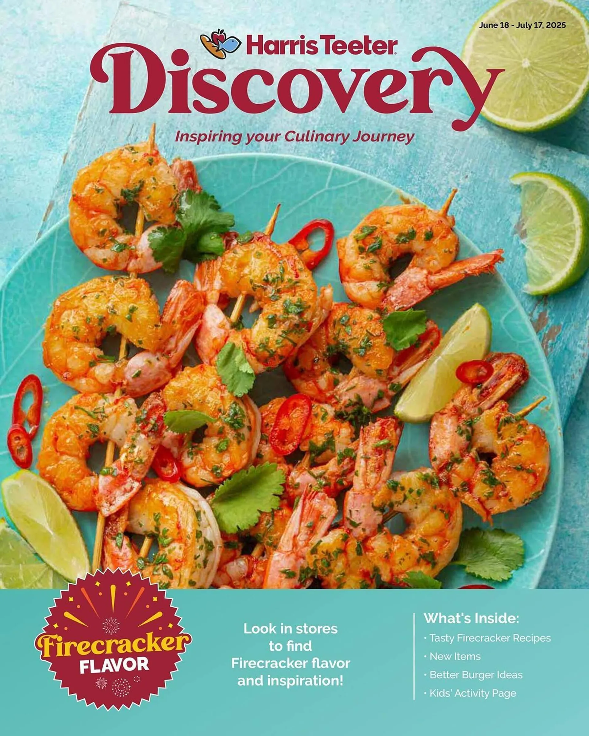 Catálogo de Harris Teeter Weekly Ad 18 de junio al 17 de julio 2025 - Página 1
