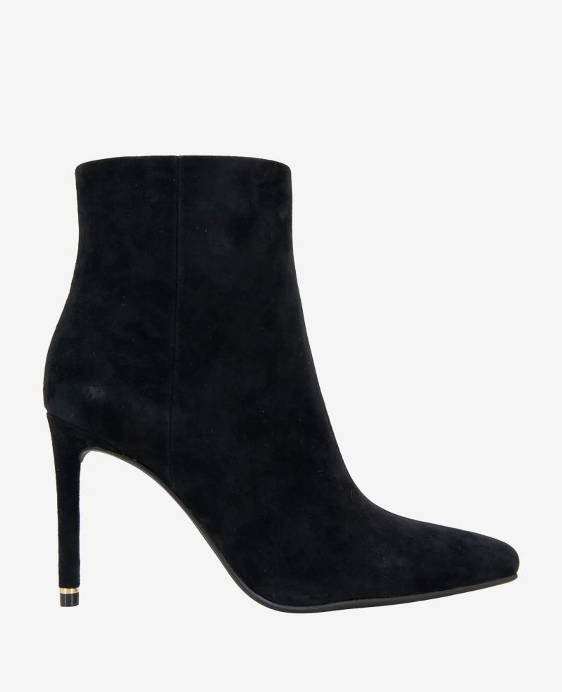 Quincy Suede Heel Bootie