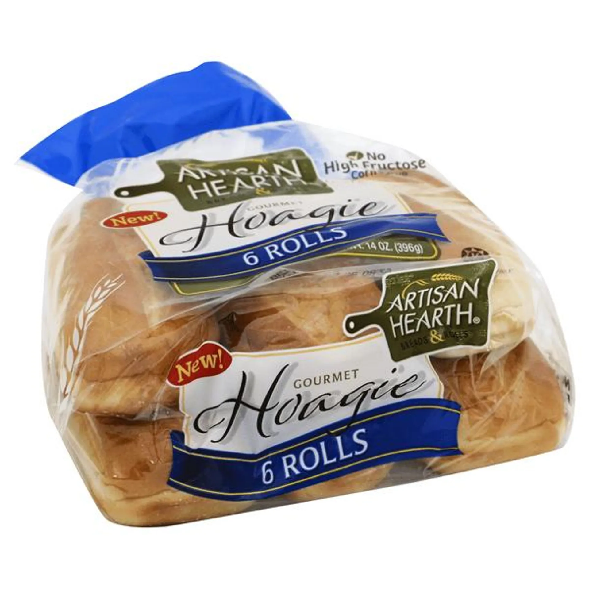 Artisan Hearth Hoagie Rolls 6Ct