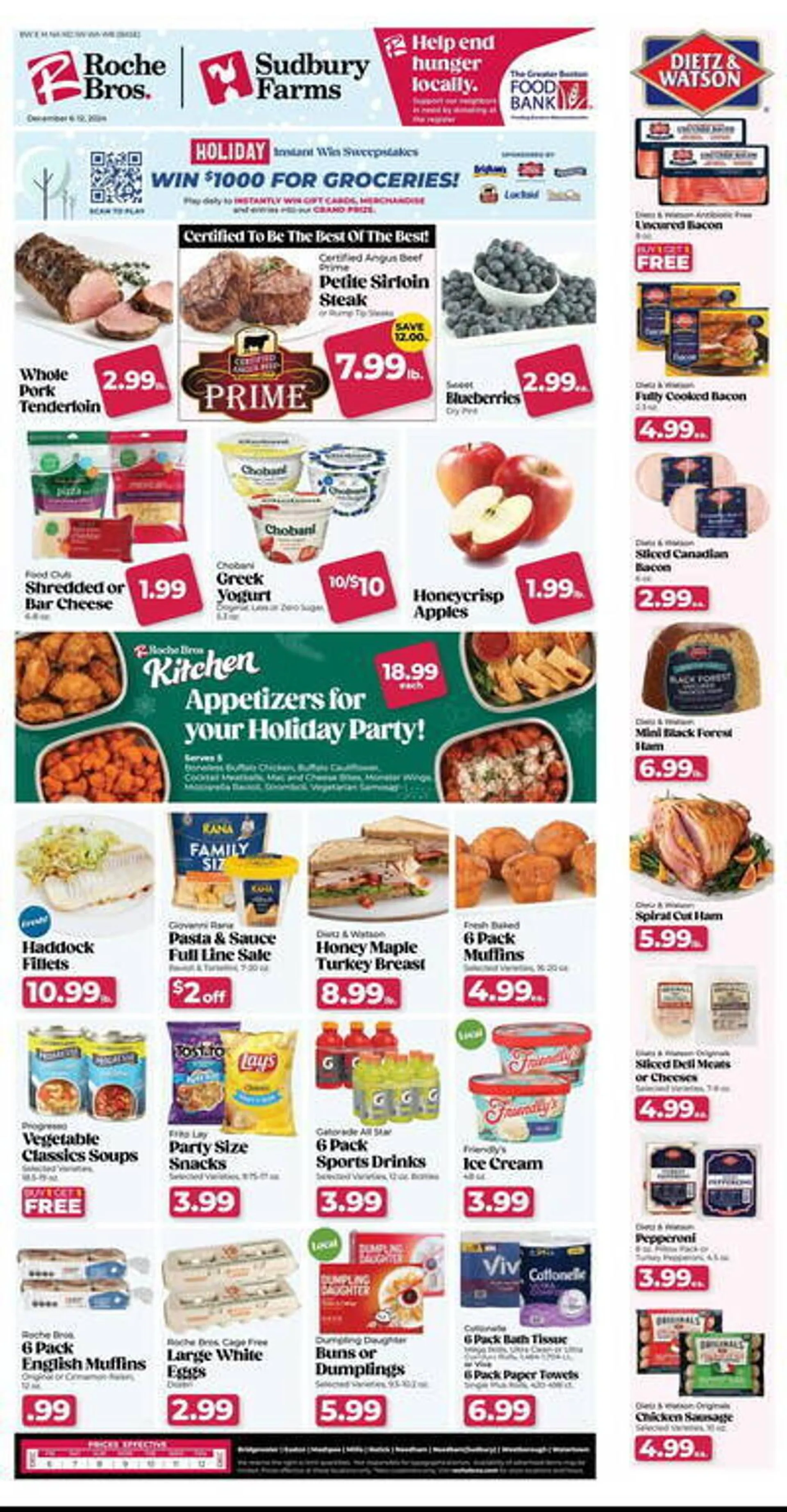 Roche Bros Weekly Ad - 1