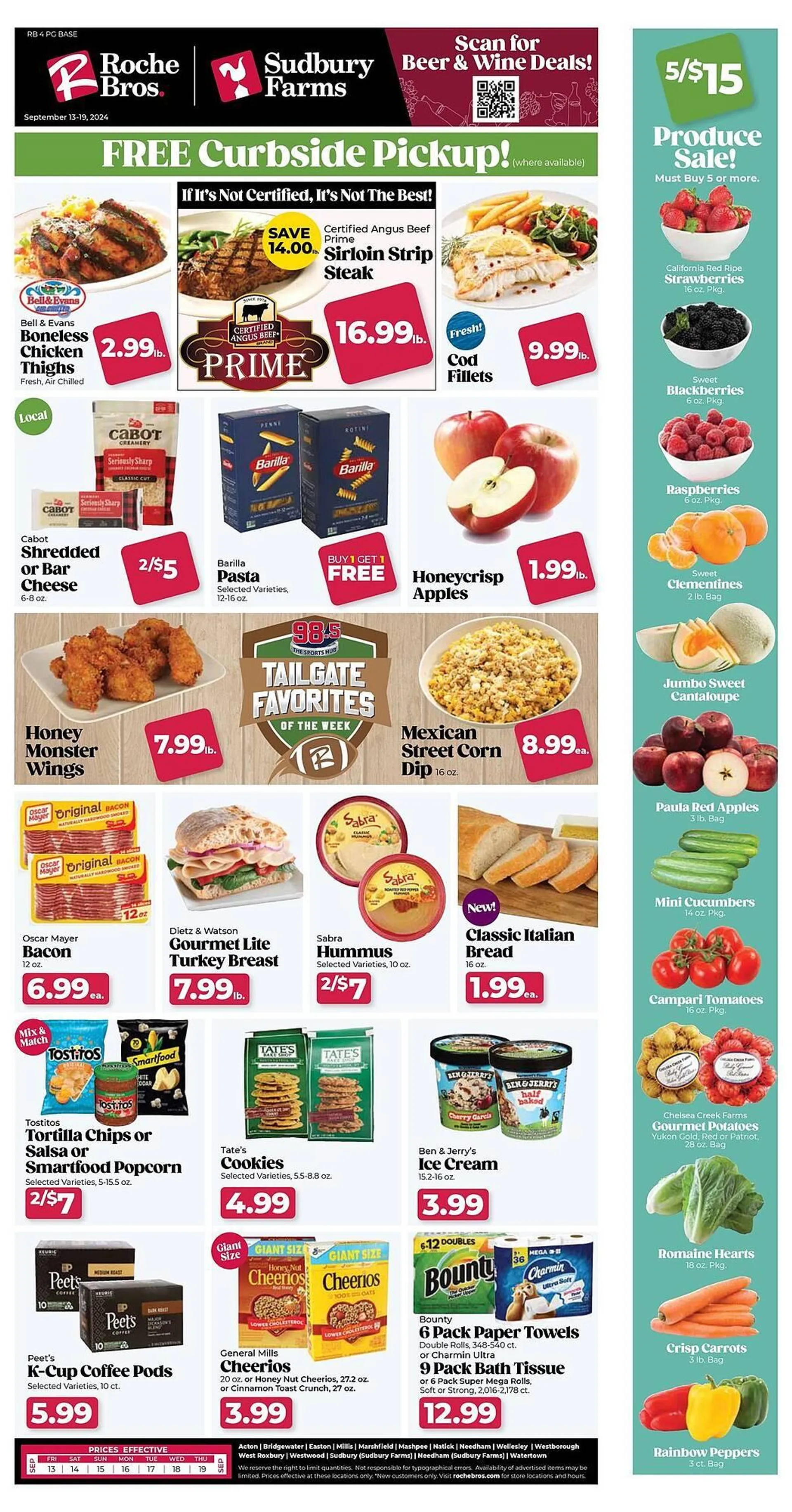 Roche Bros Weekly Ad - 1