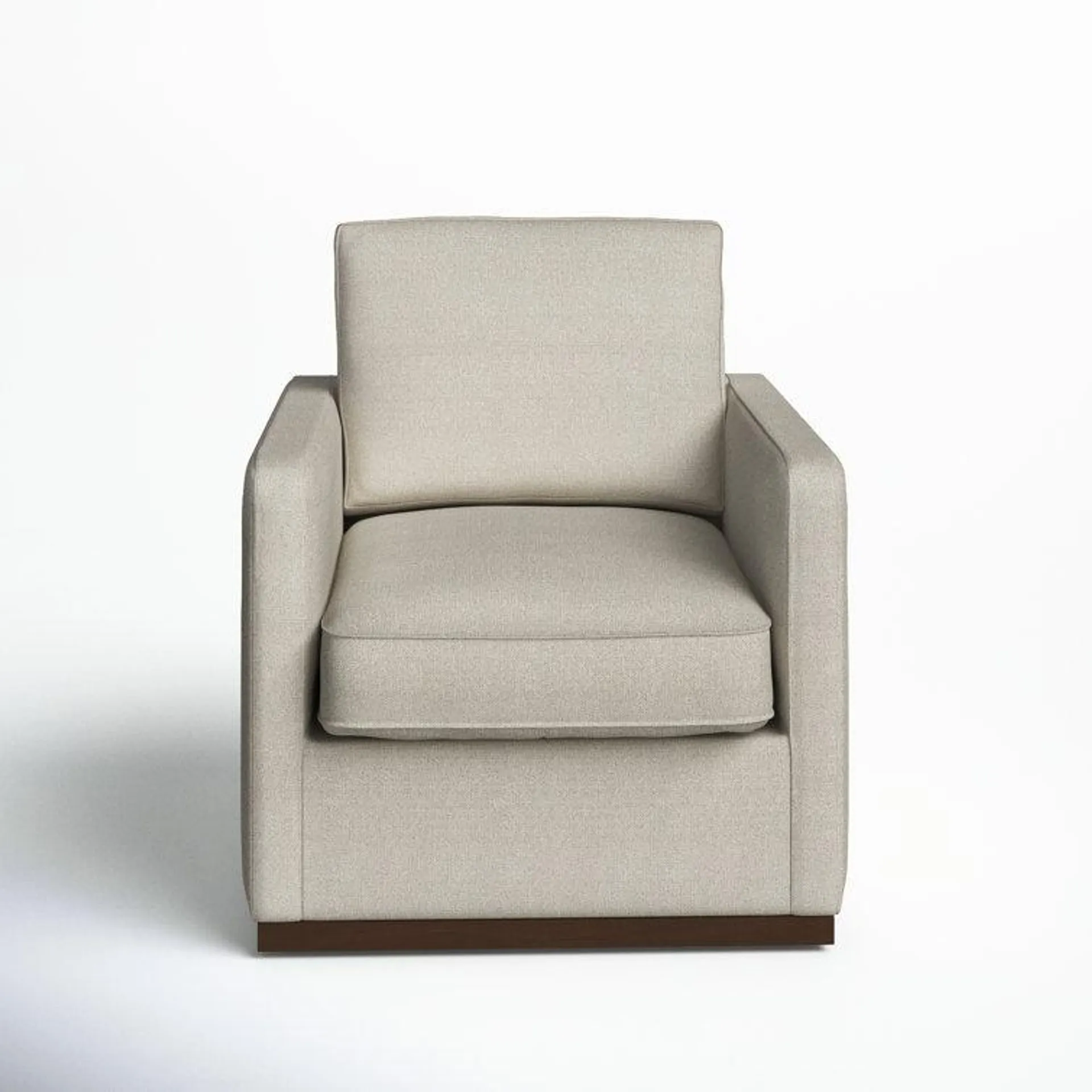 Bobbi Upholstered Swivel Armchair