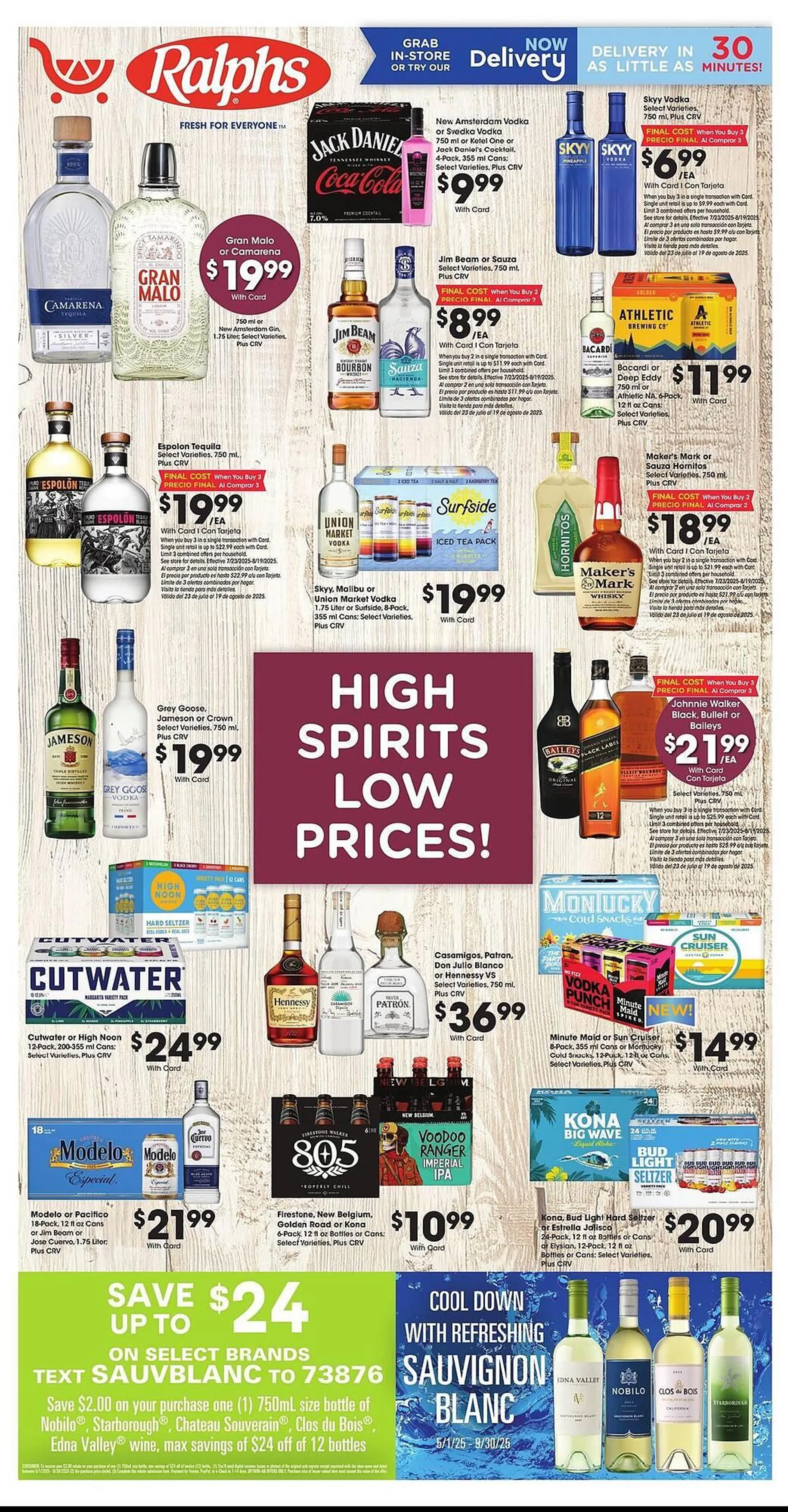 Weekly ad Ralphs Weekly Ad from July 30 to August 5 2025 - Page 1
