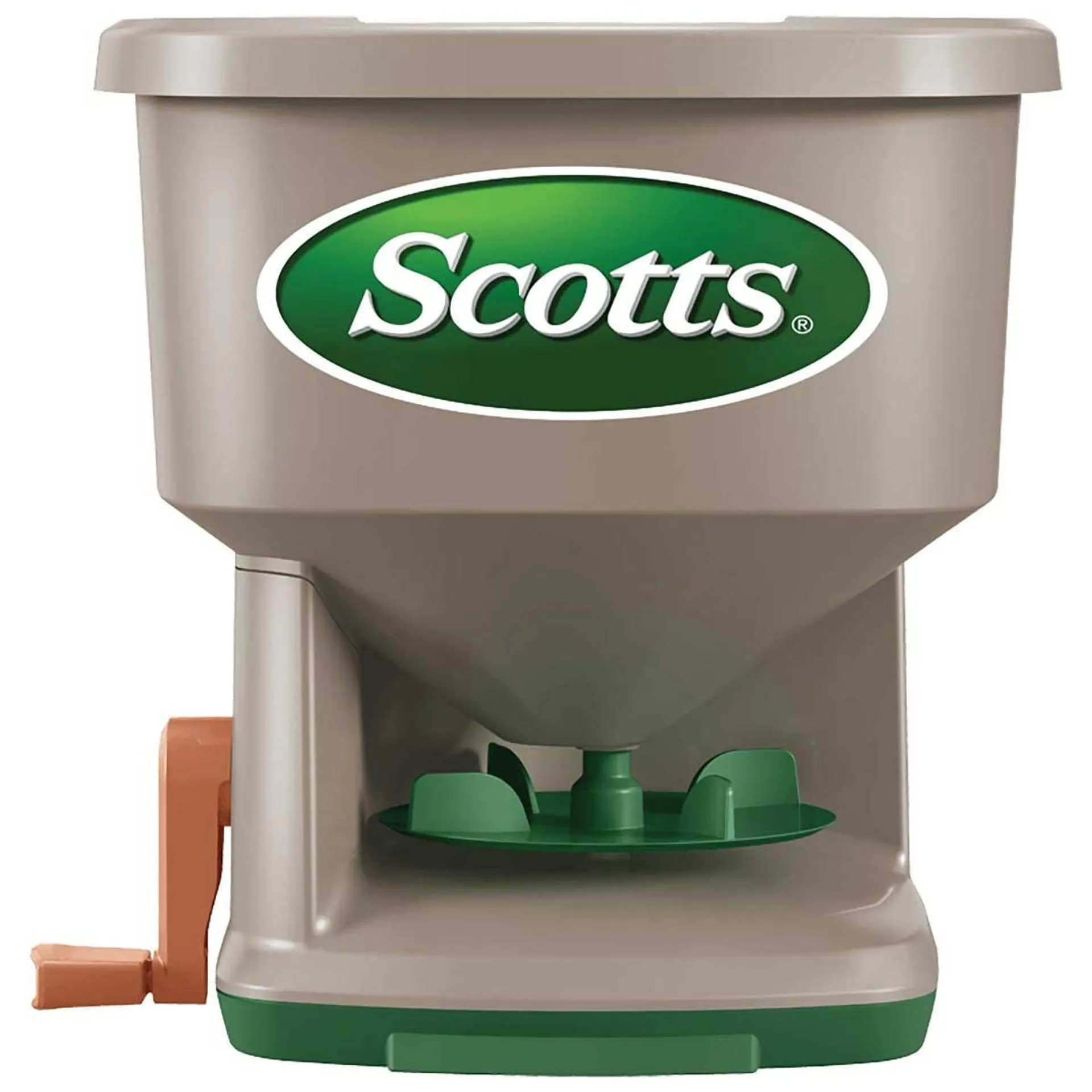 Scotts® Whirl™ Hand-Powered Spreader