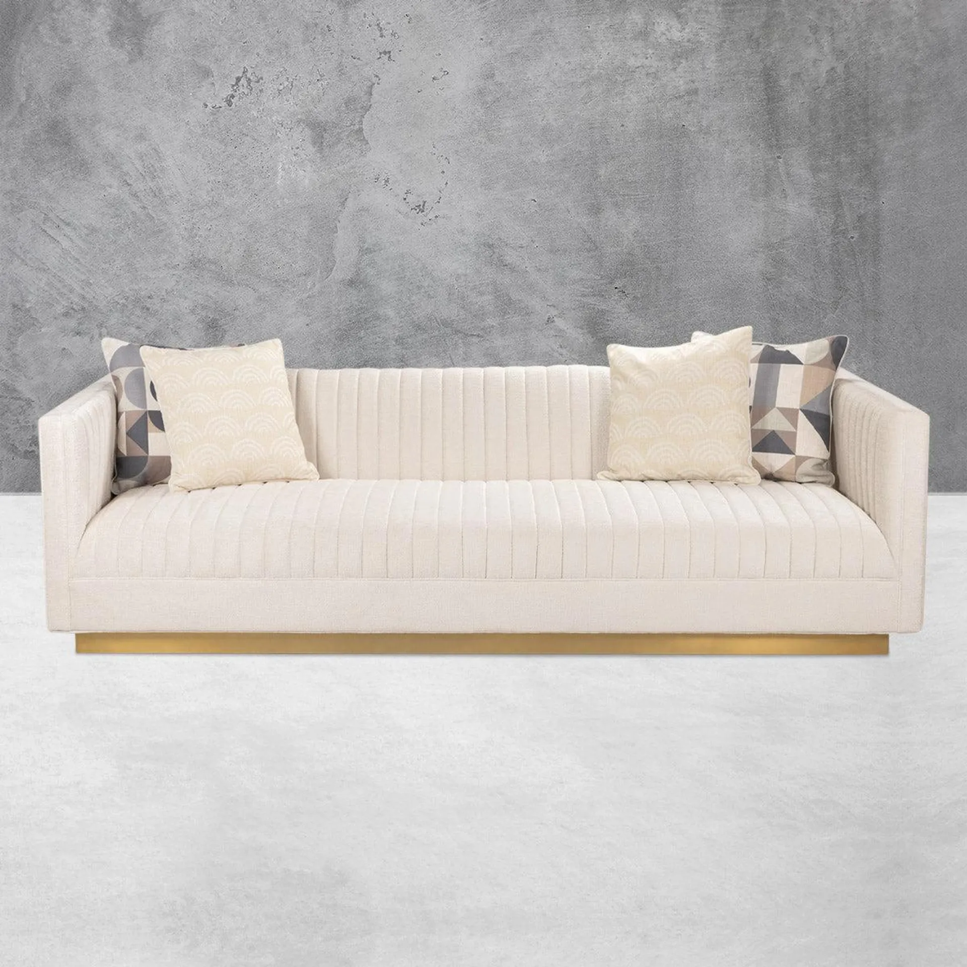 Manhattan Sofa in Hammered Velour