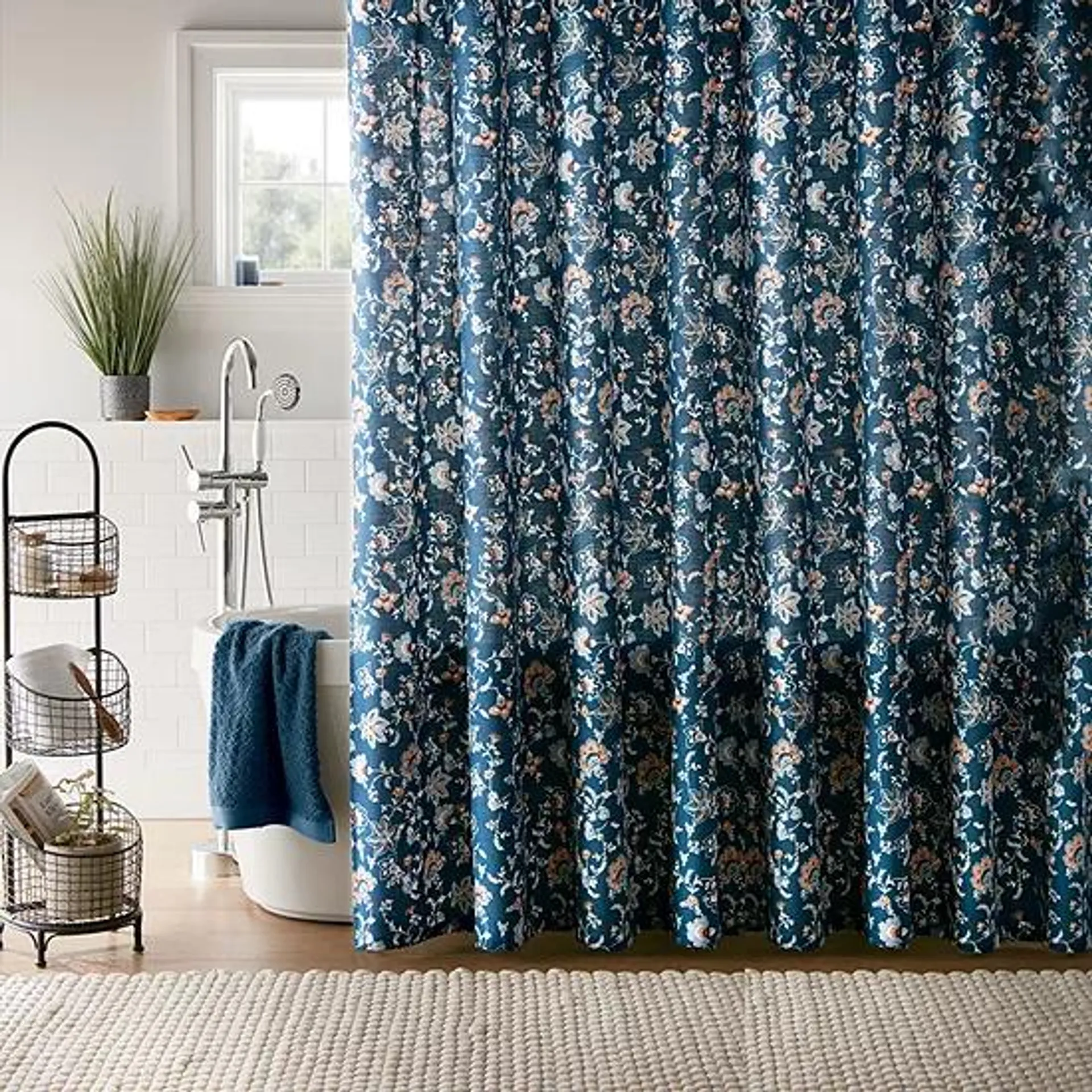 Linden Street Jacobean Bloom Shower Curtain