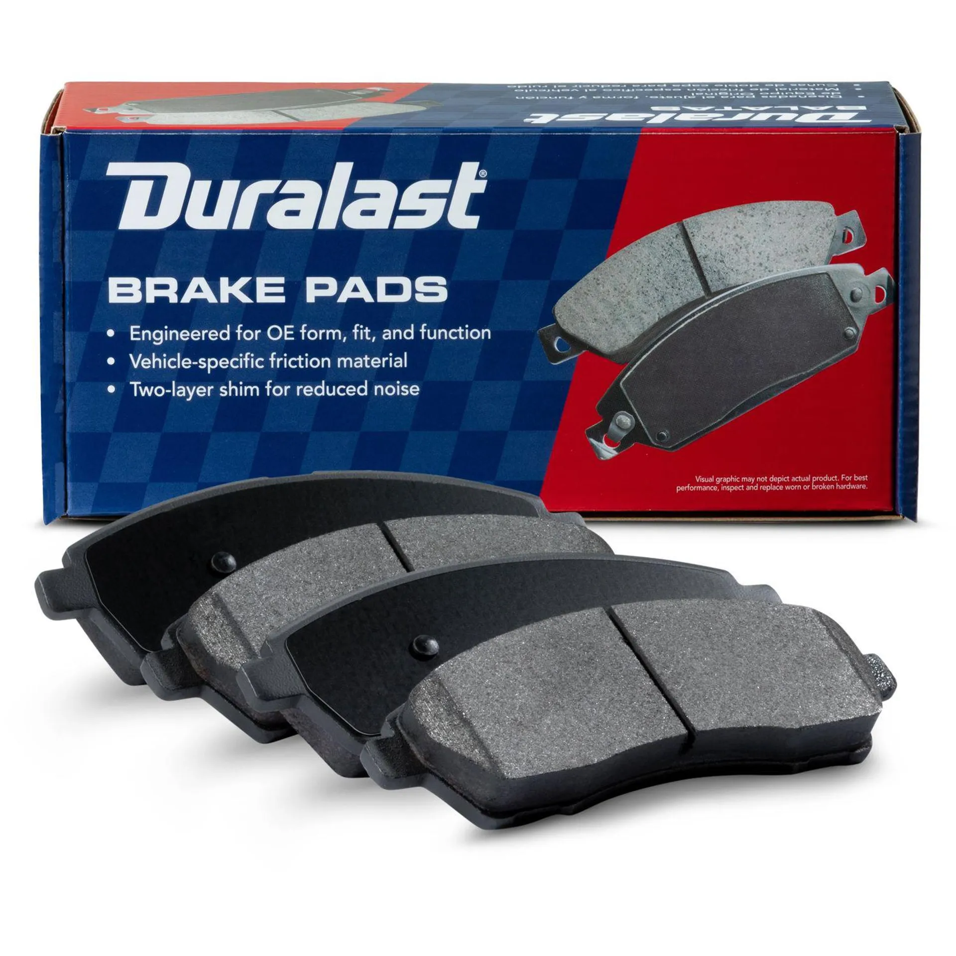 Duralast Semi-Metallic Brake Pads MKD757