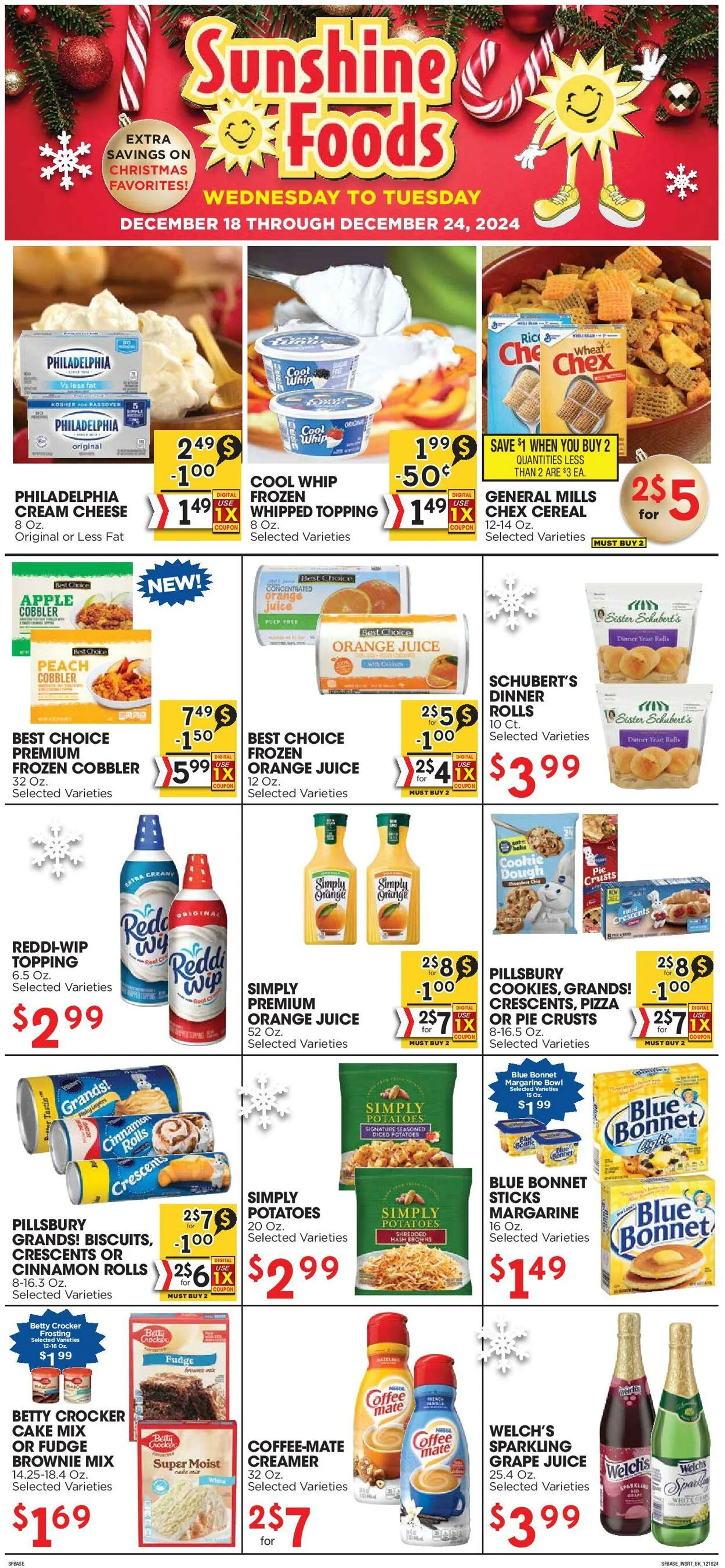 Weekly ad Sunshine Foods from December 18 to December 24 2024 - Page 9