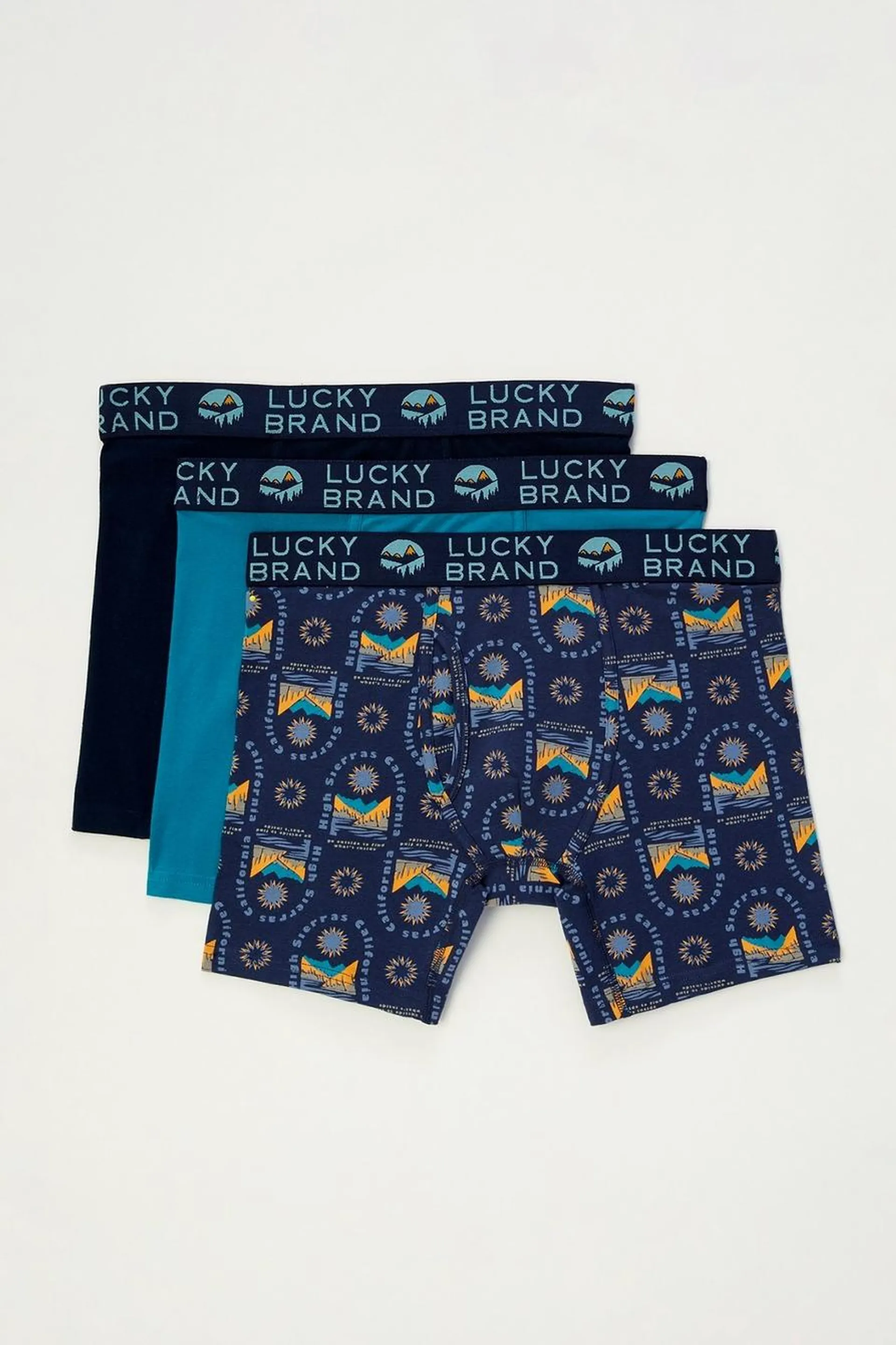 3 pack stretch boxer briefs