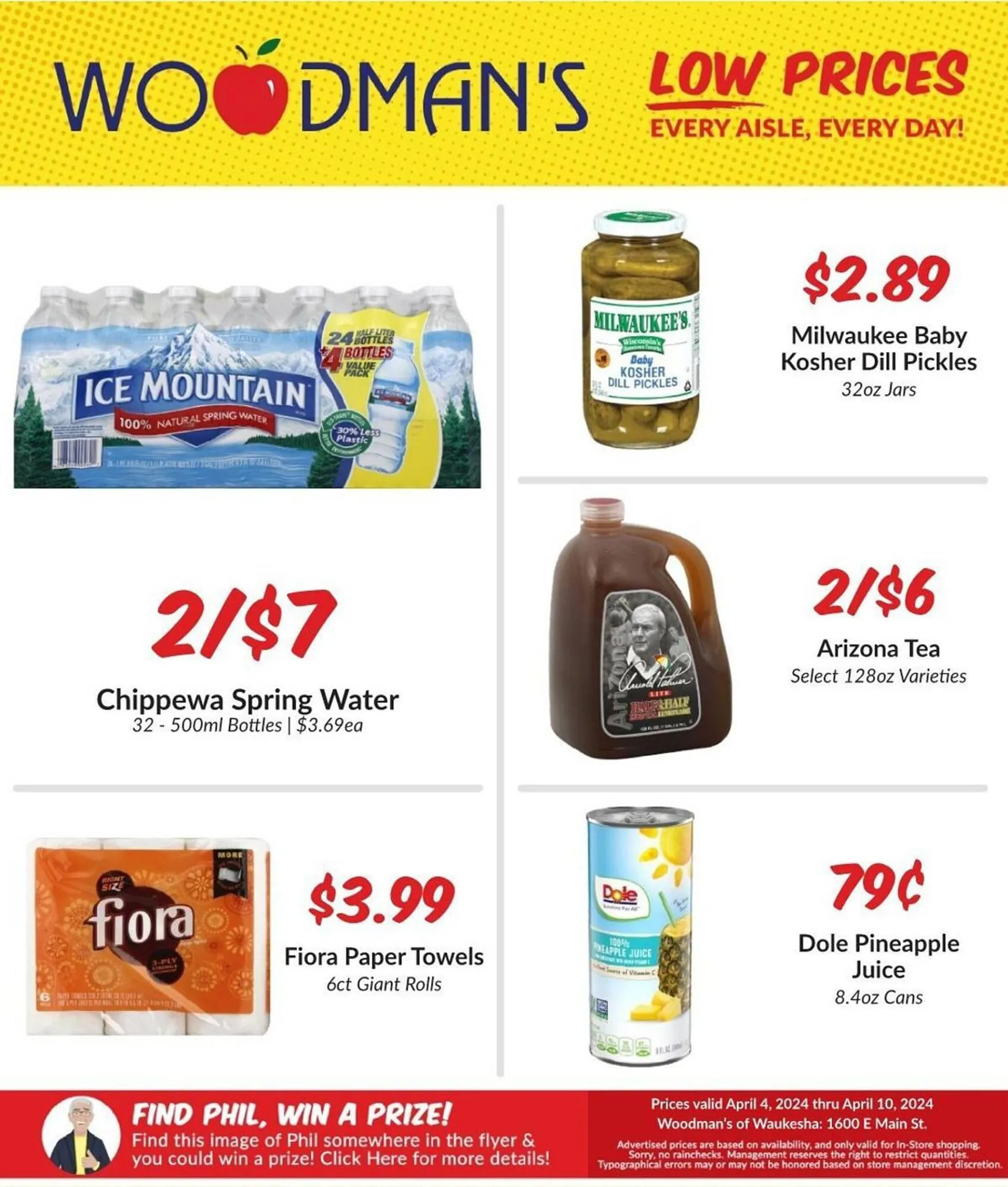 Weekly ad Woodman's Weekly Ad from April 5 to April 10 2024 - Page 