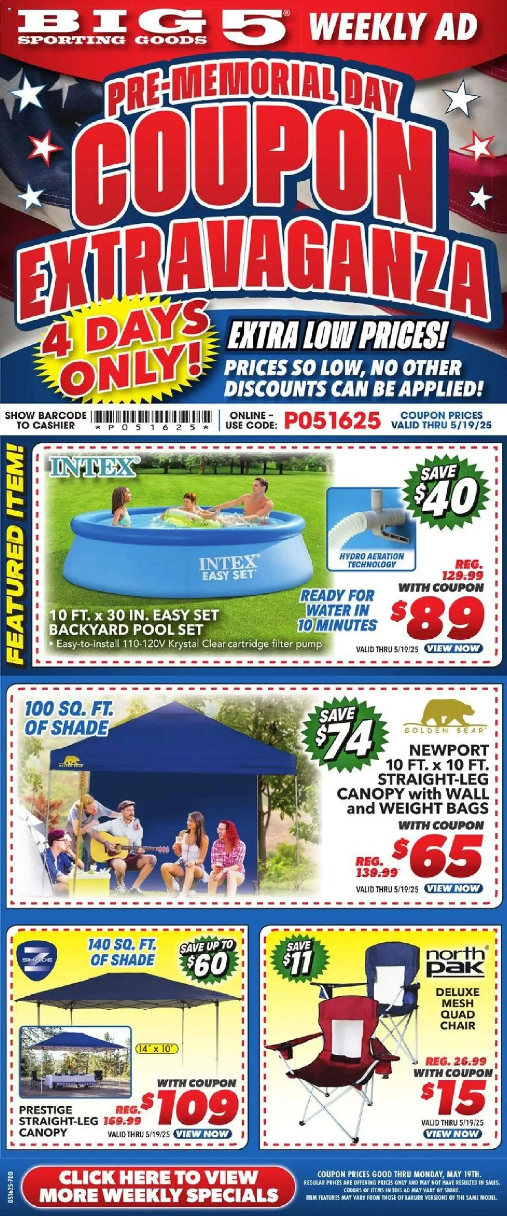 Big 5 Sporting Goods Weekly Ad - 1
