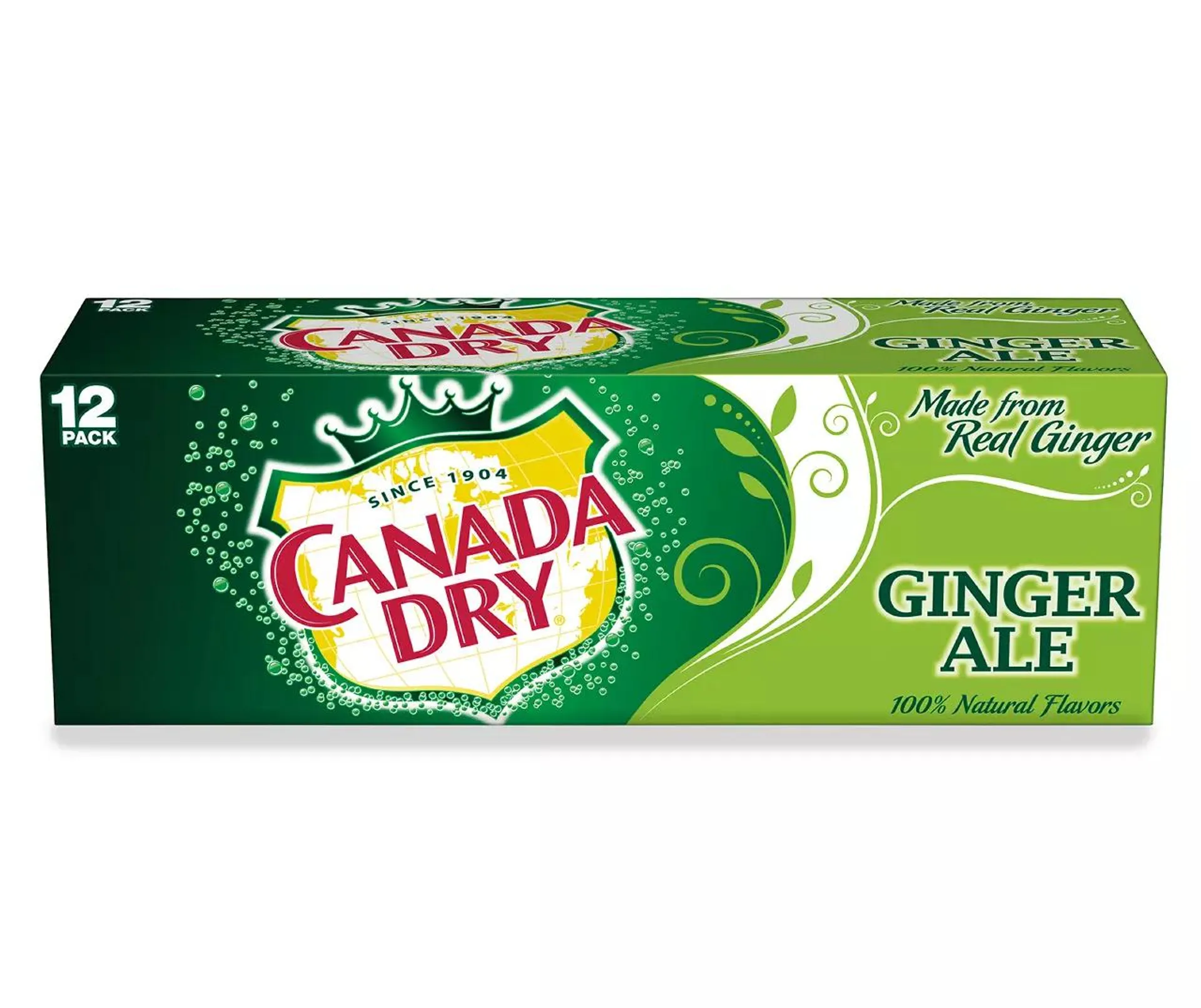 Canada Dry Ginger Ale, 12 Fl Oz Cans, 12 Pack