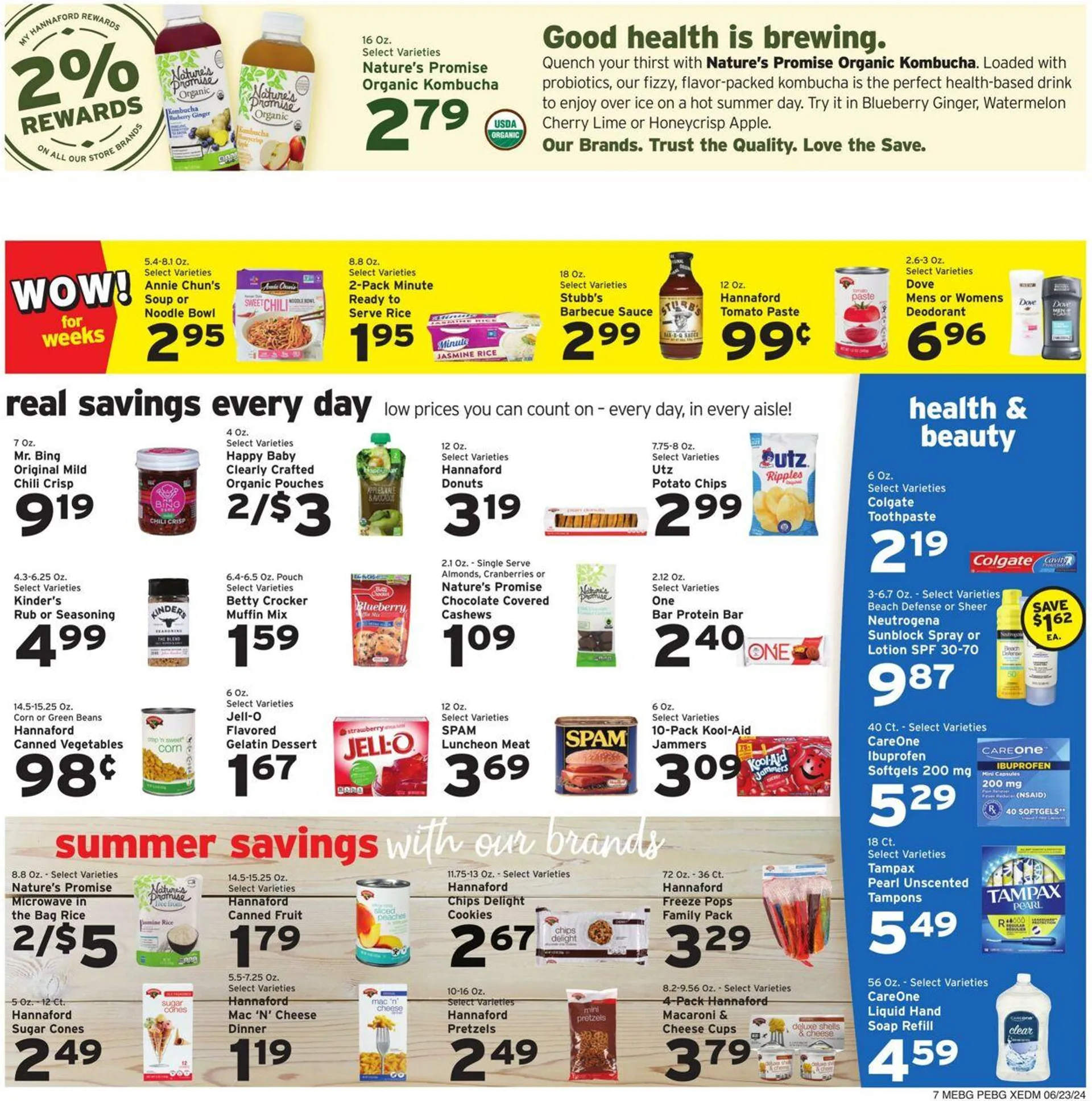 Weekly ad Hannaford Current weekly ad from June 23 to June 29 2024 - Page 7