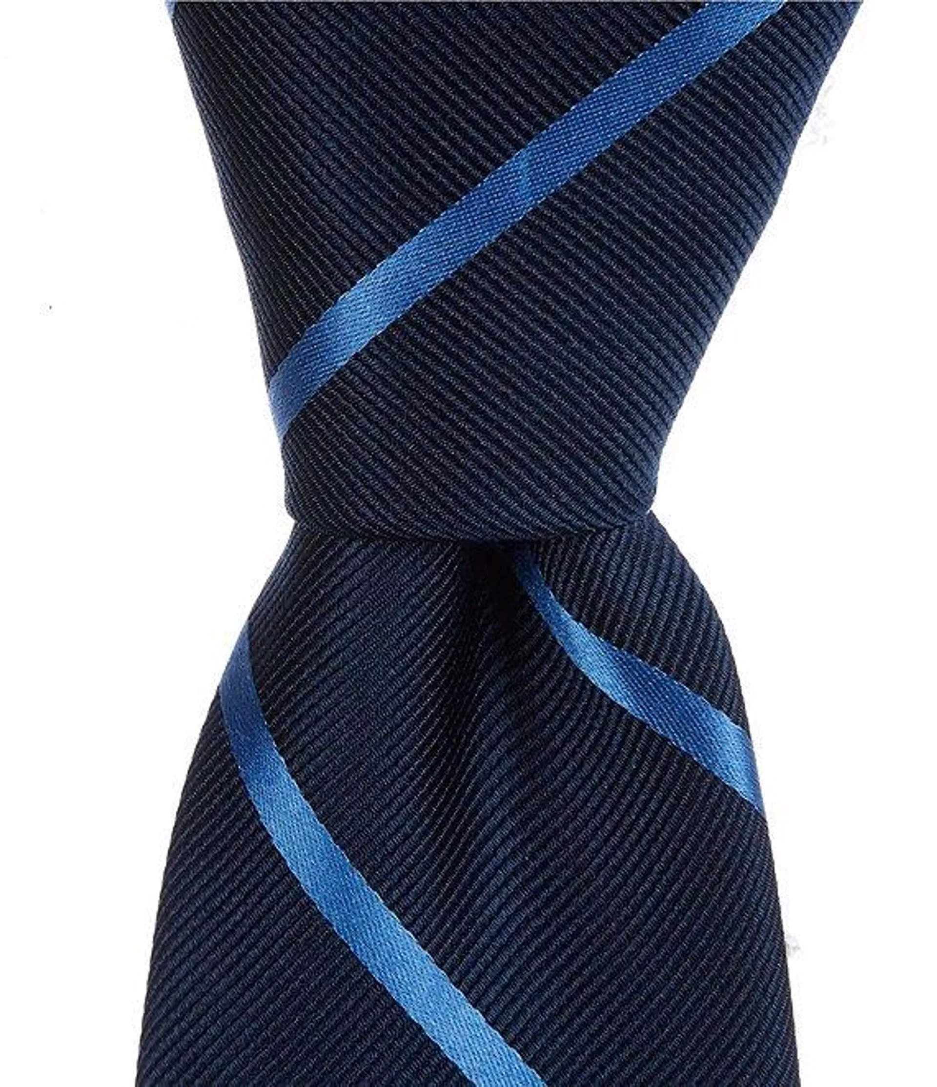 Boys 50" Bias Stripe Tie