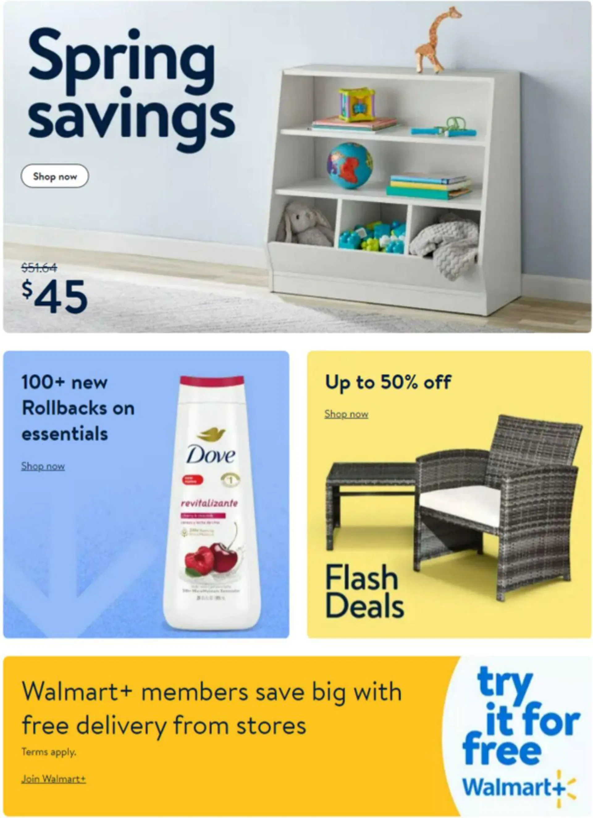 Weekly ad Walmart Current weekly ad from April 8 to April 28 2024 - Page 