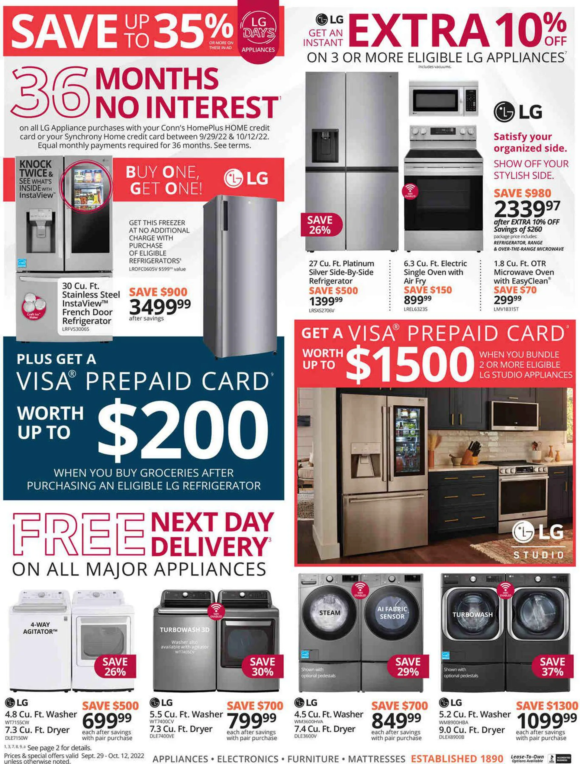 Conns Home Plus Current weekly ad - 4