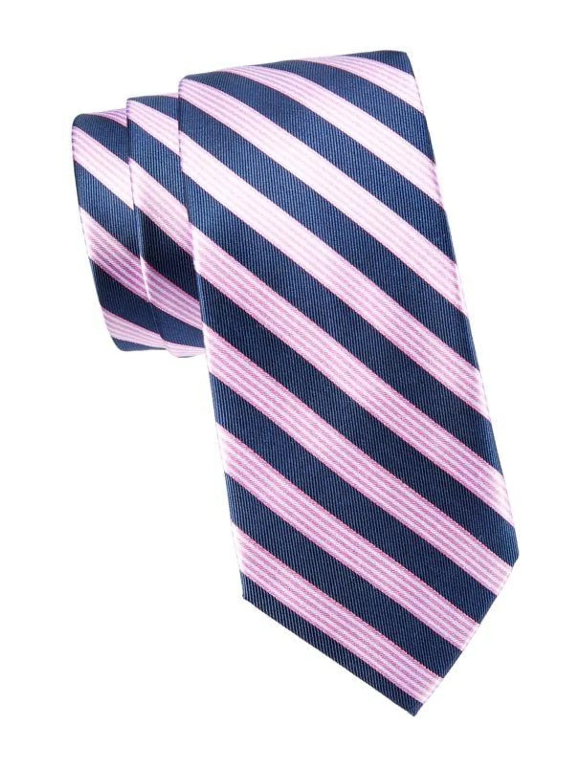 Striped Silk Tie