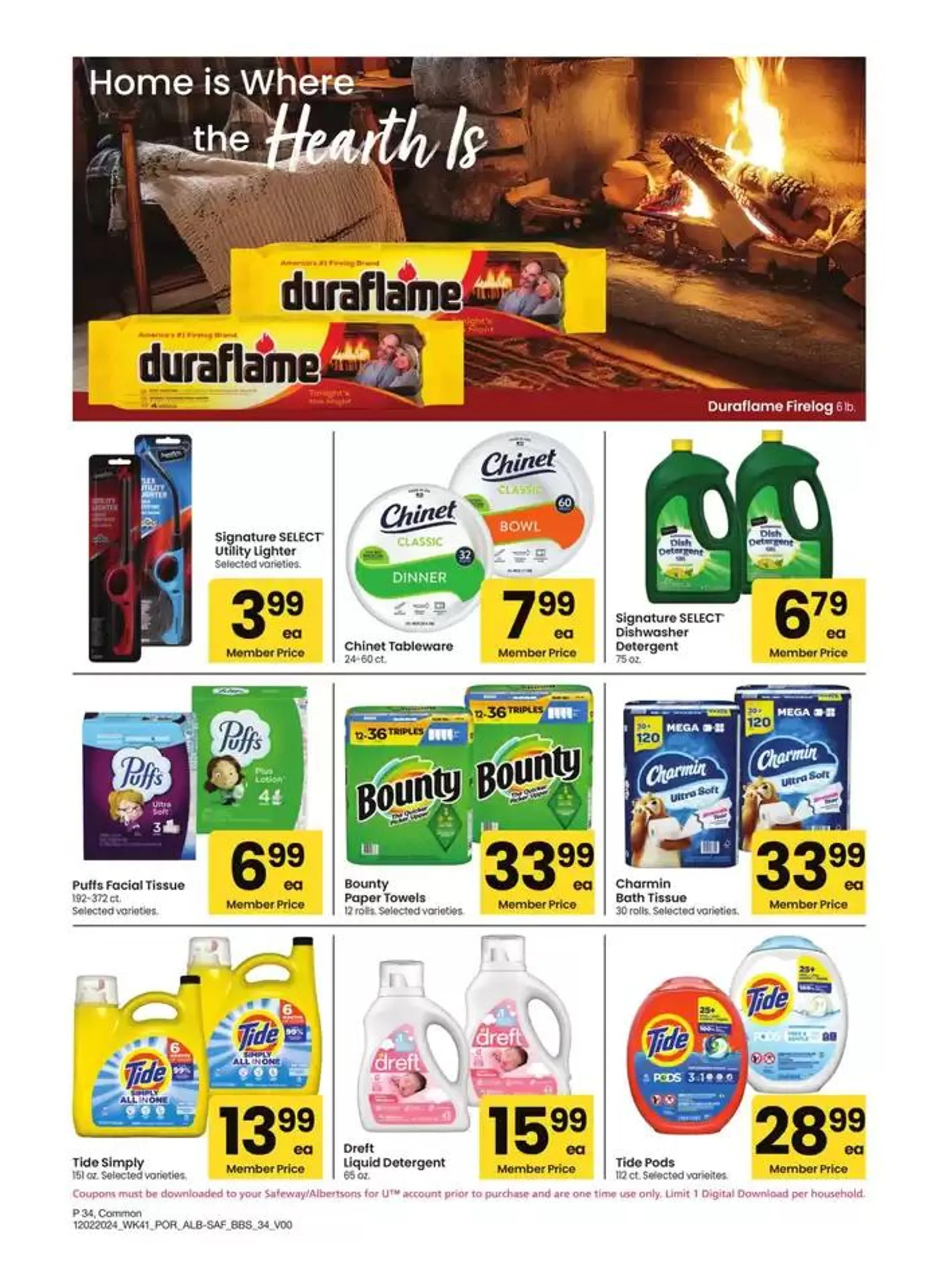 Weekly ad Albertsons - Portland - BBS from December 2 to January 5 2025 - Page 34