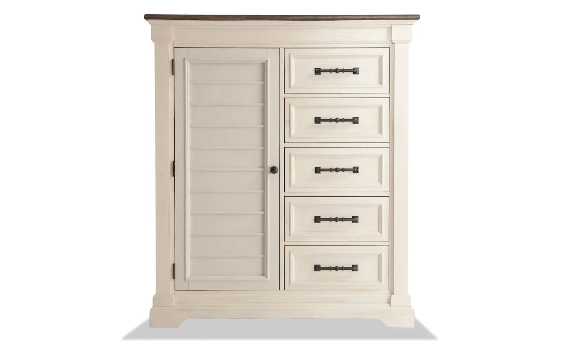 Laurel White Gentleman's Chest