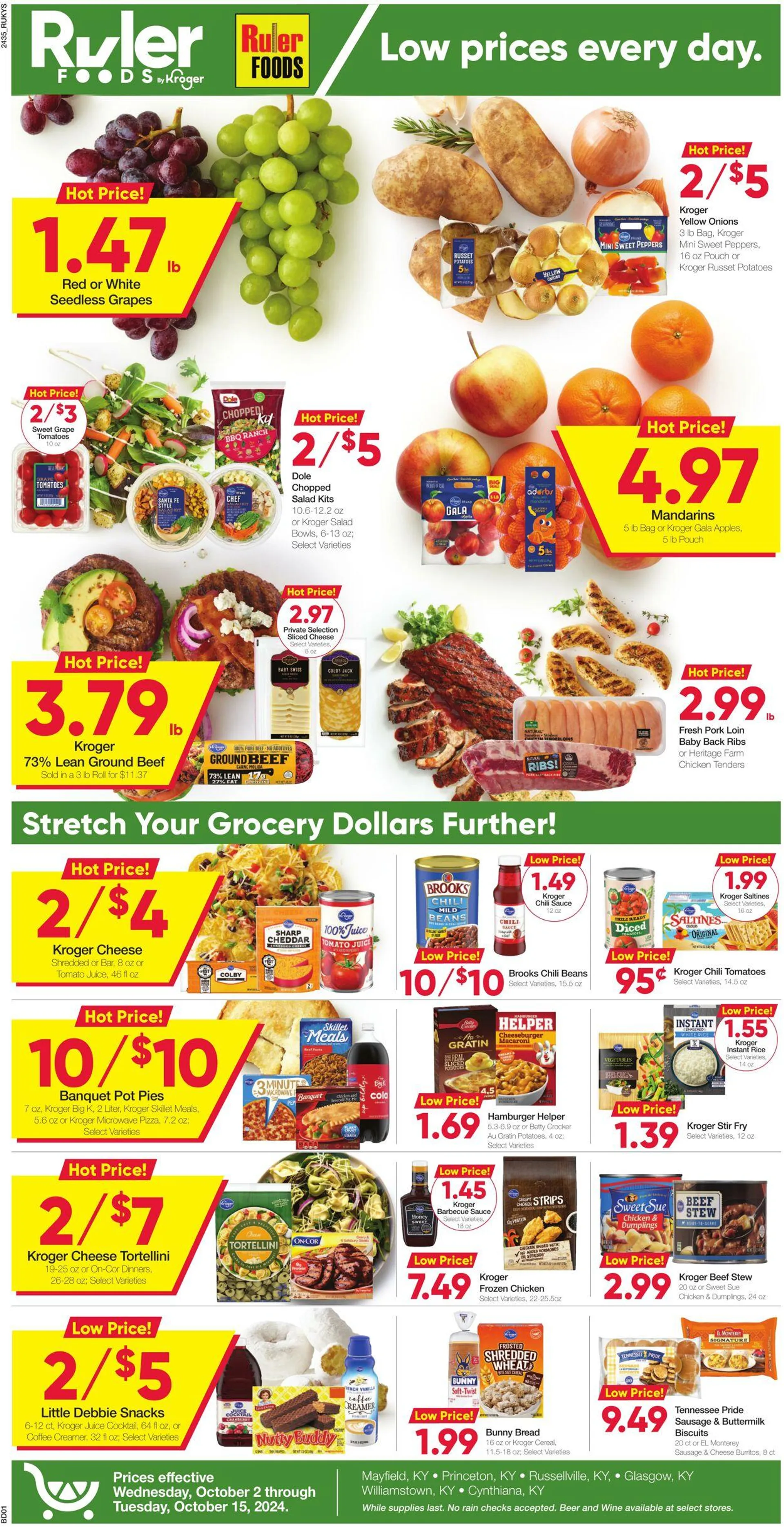 Ruler Foods Current weekly ad - 1