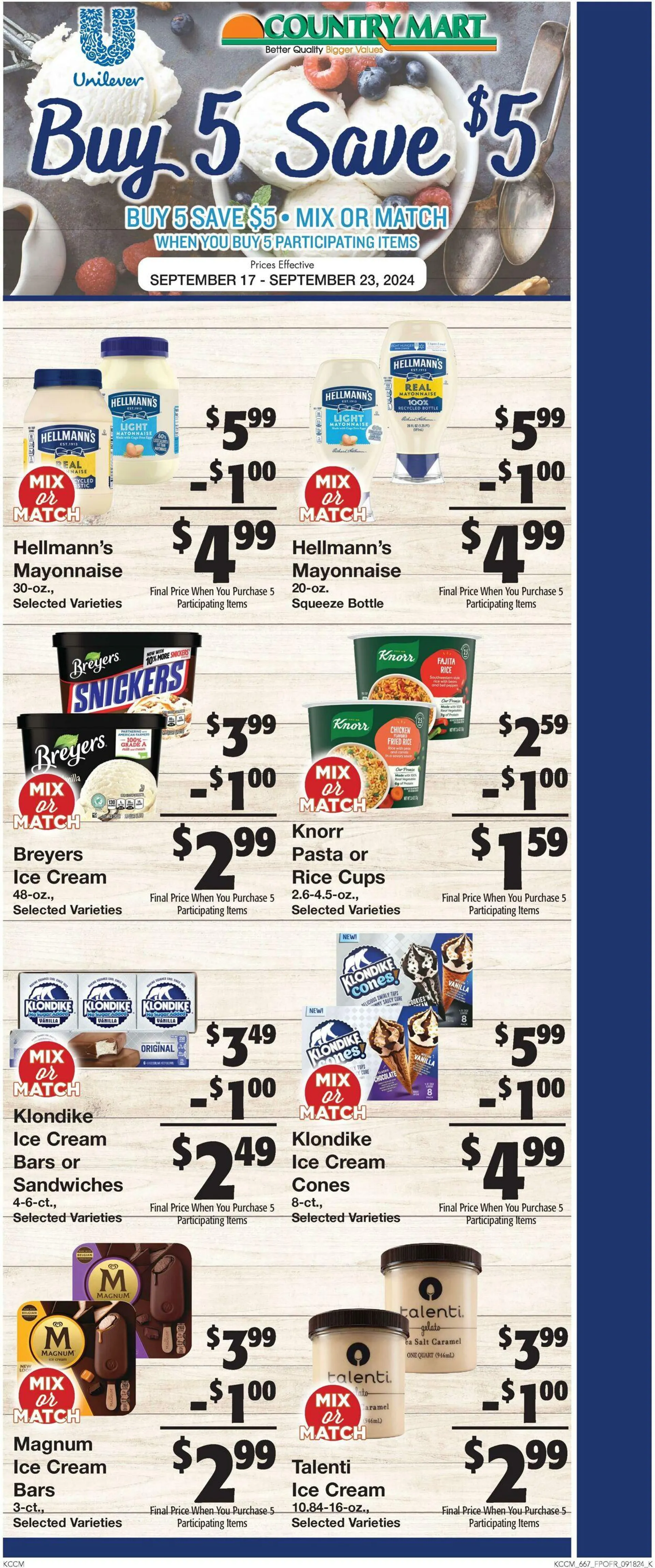 Weekly ad Country Mart from September 17 to September 23 2024 - Page 5