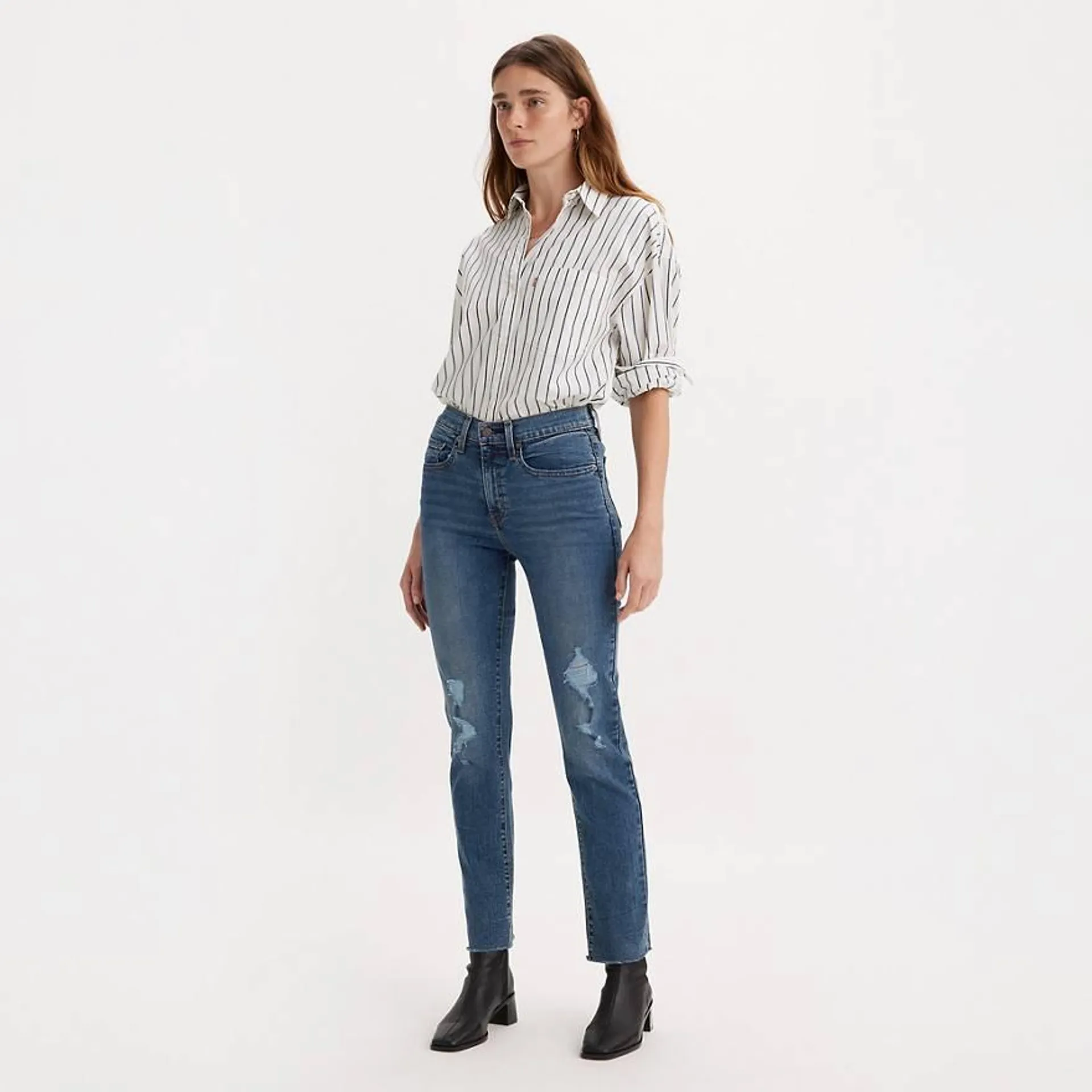 724 High Rise Straight Women's Jeans