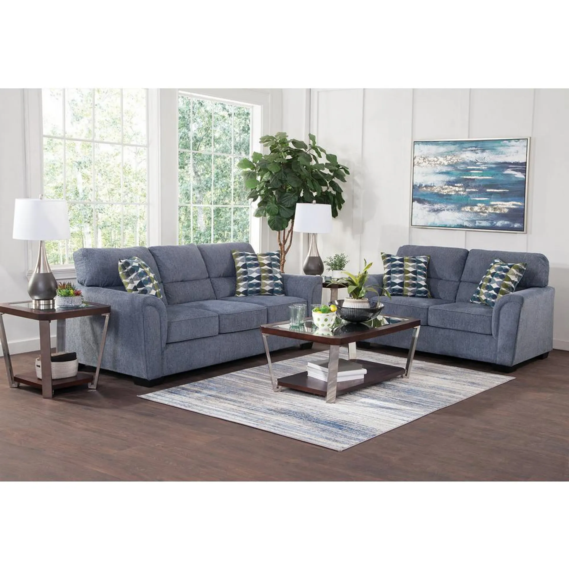 Marina Sofa and Loveseat