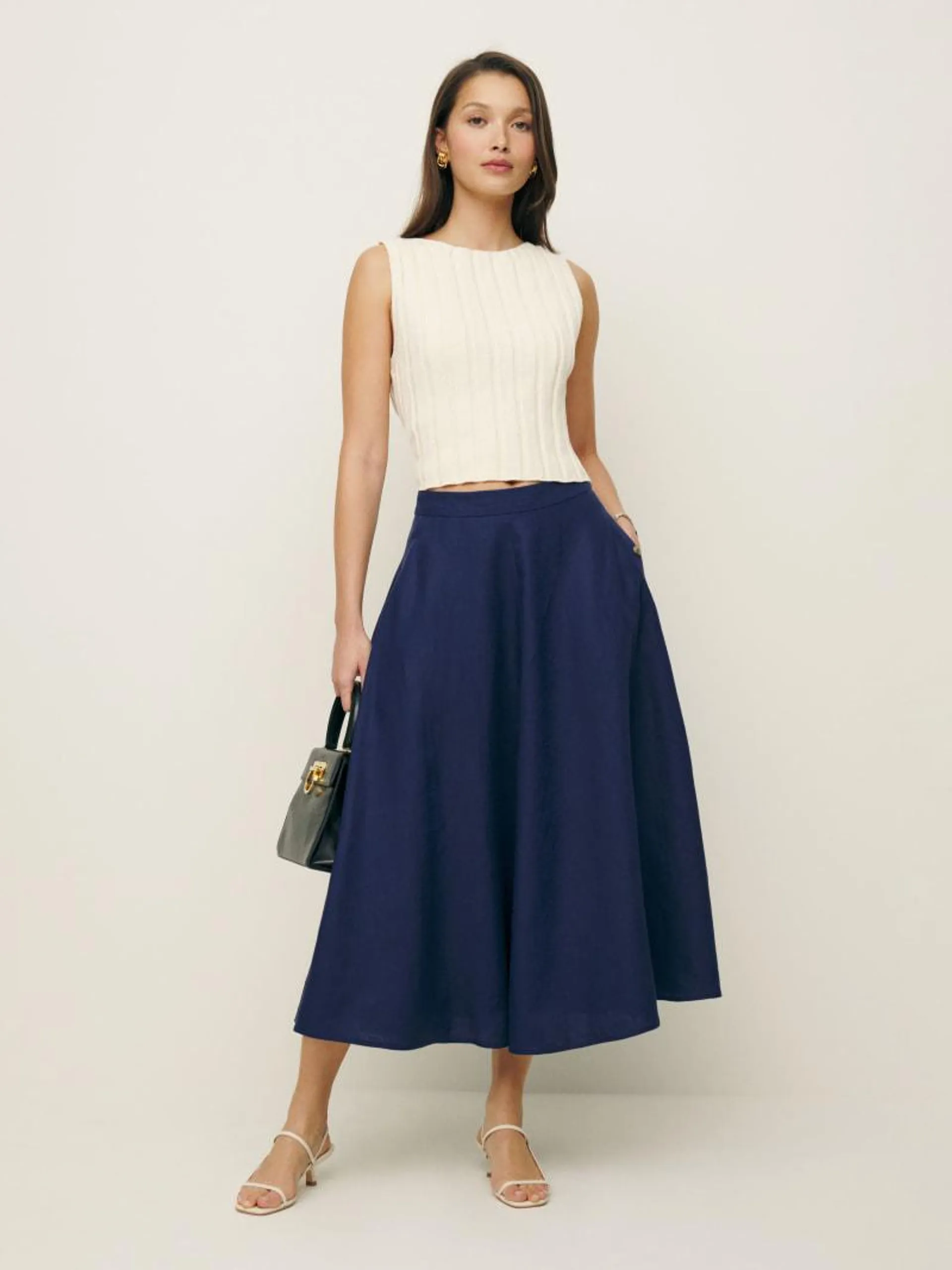 Maia Linen Skirt