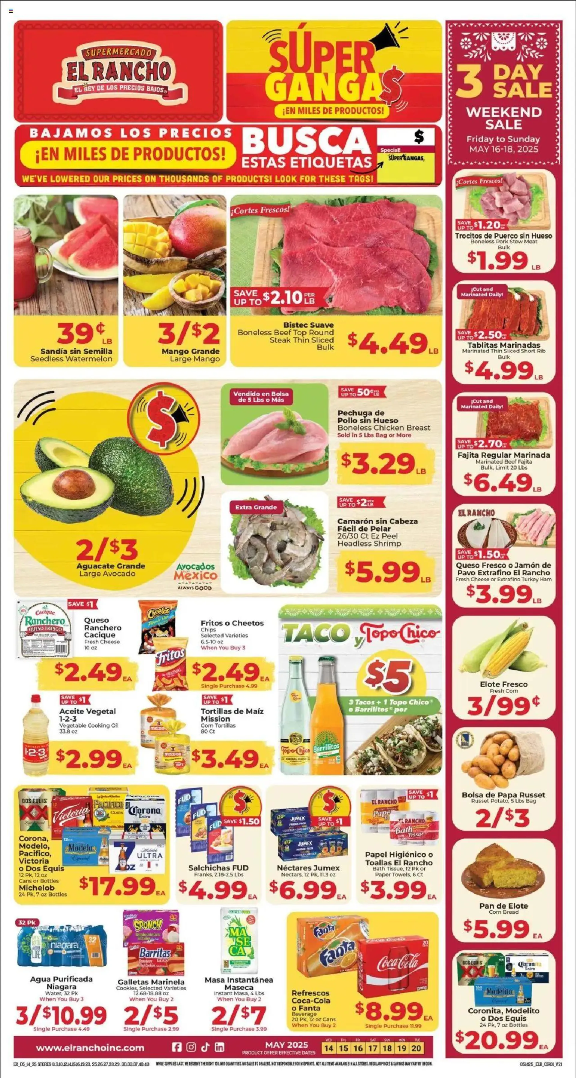 El Rancho Weekly Ad - 1
