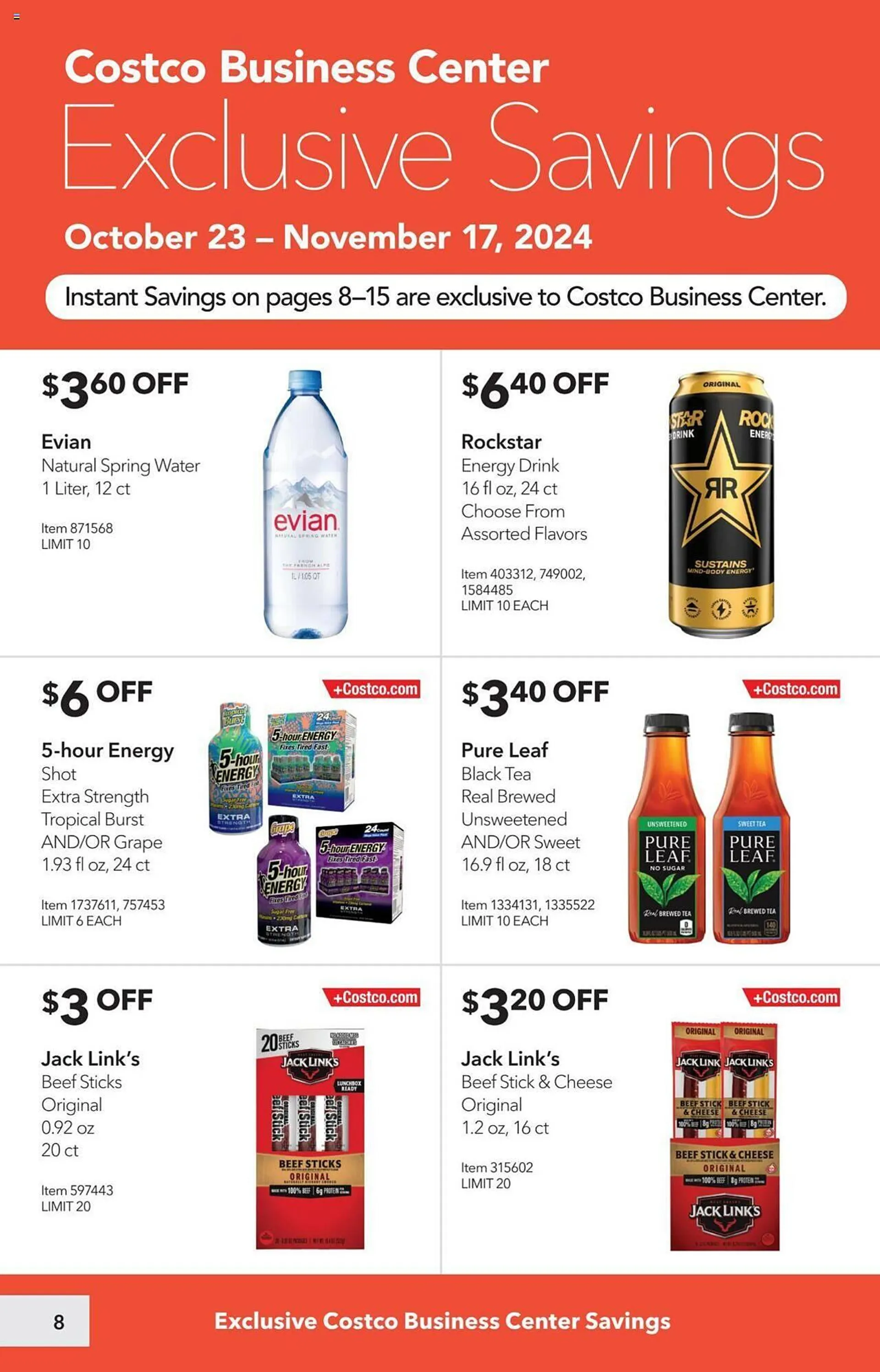 Weekly ad Costco Weekly Ad from October 23 to November 17 2024 - Page 8