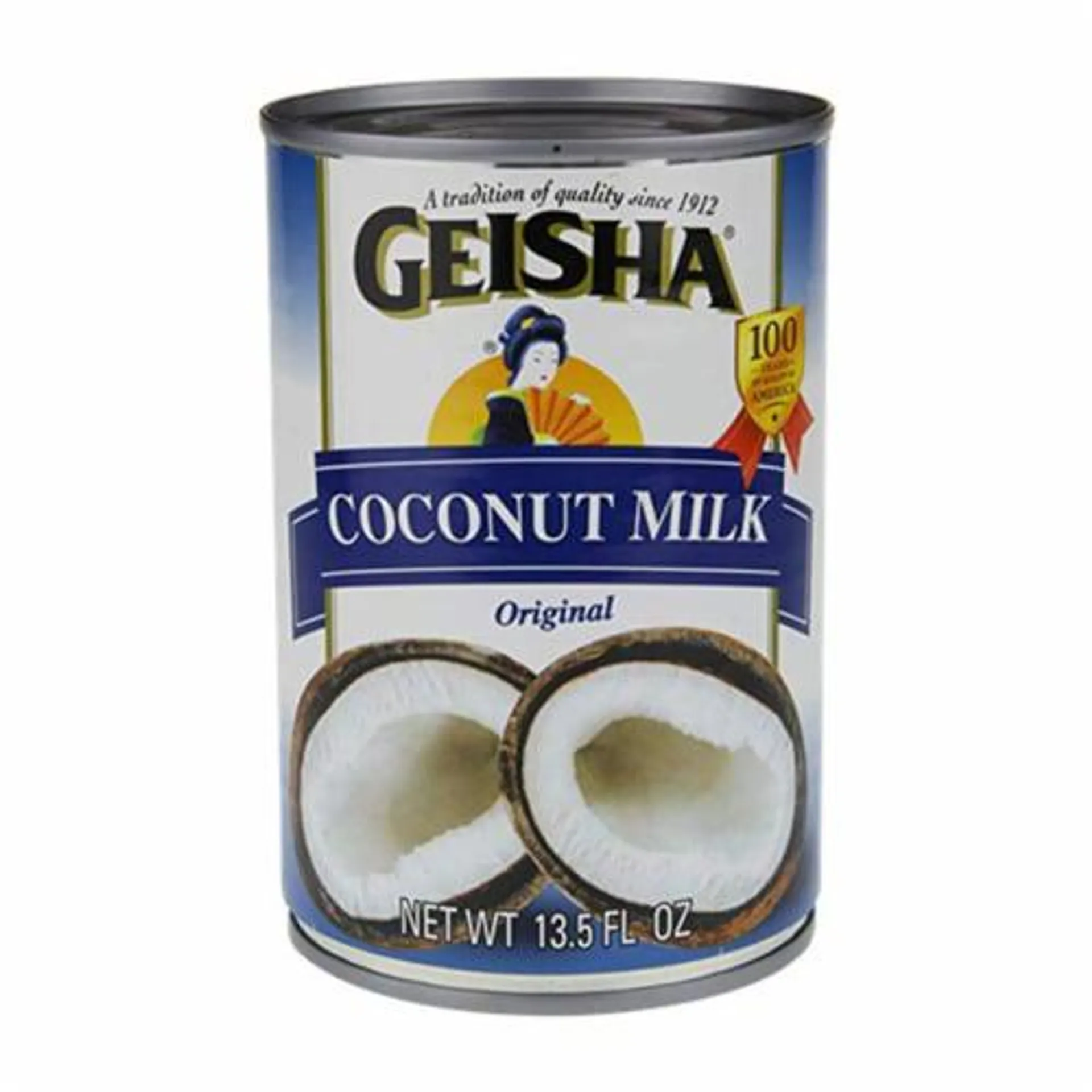 Geisha, Coconut Milk, Original (Pack of 14)