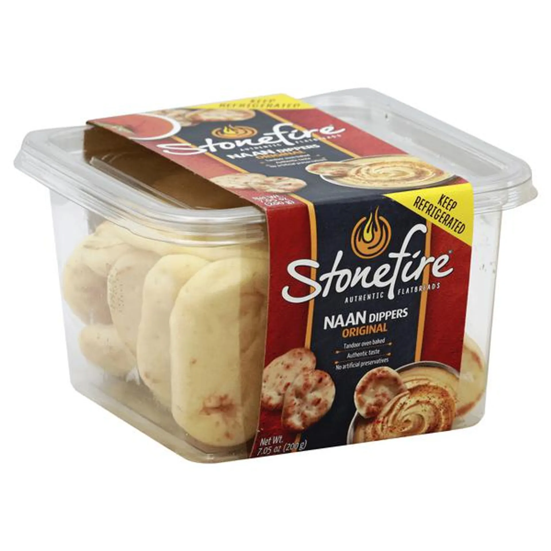 Stonefire Authentic Flatbreads Original Naan Dippers