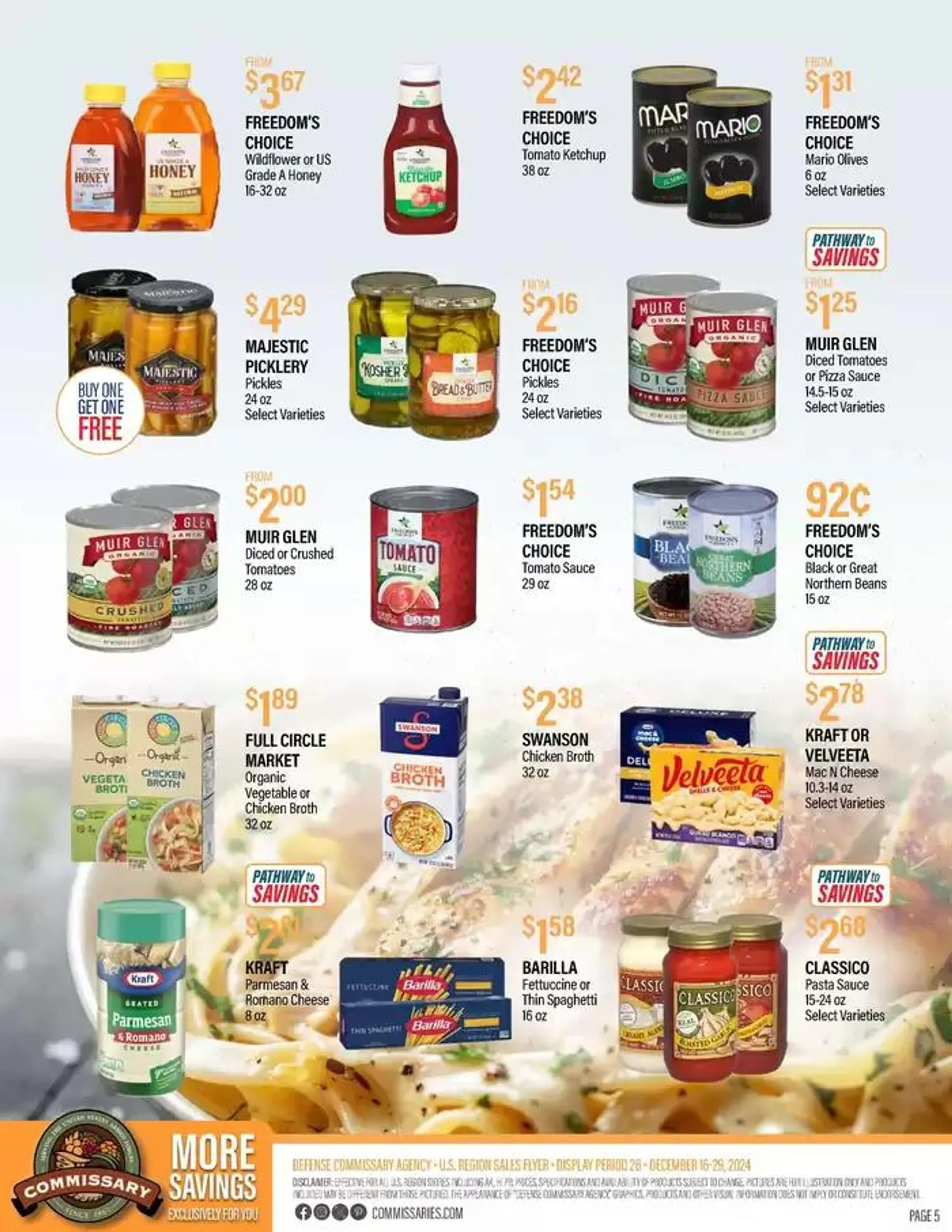 Weekly ad Flyer Commissary from December 16 to December 29 2024 - Page 5