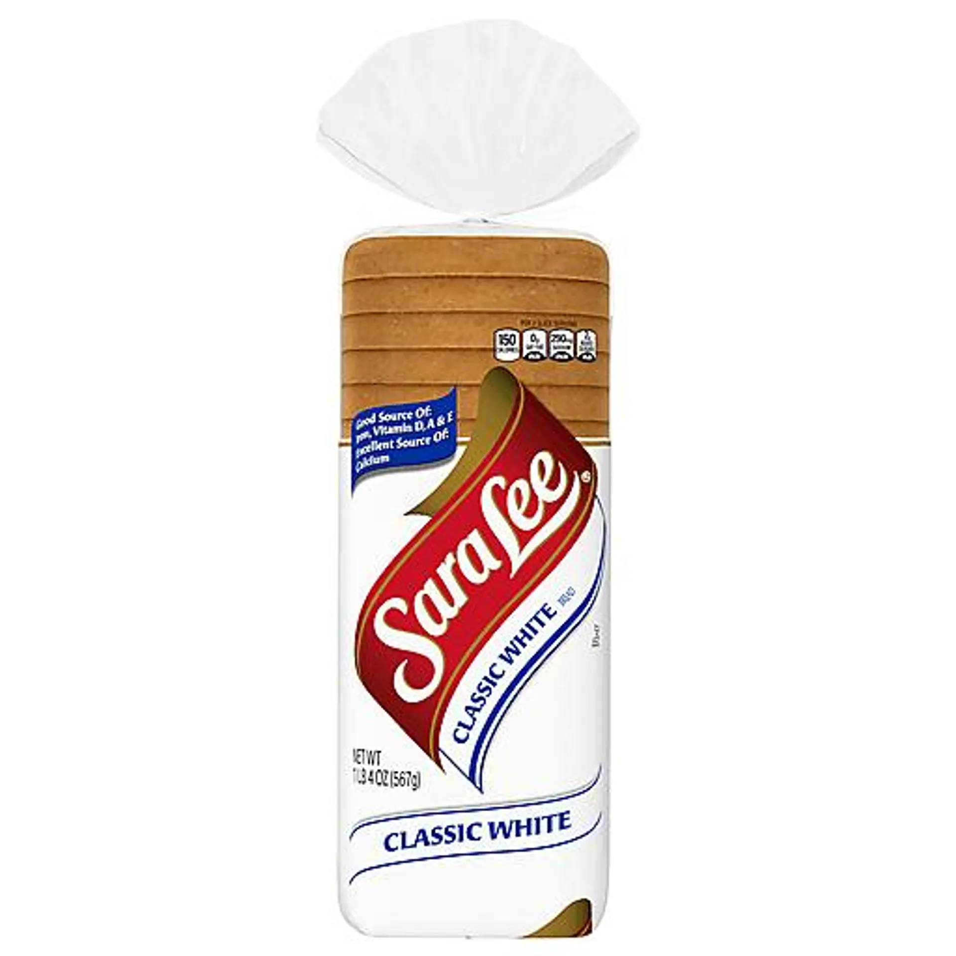 Sara Lee Bread, Classic White 20 oz