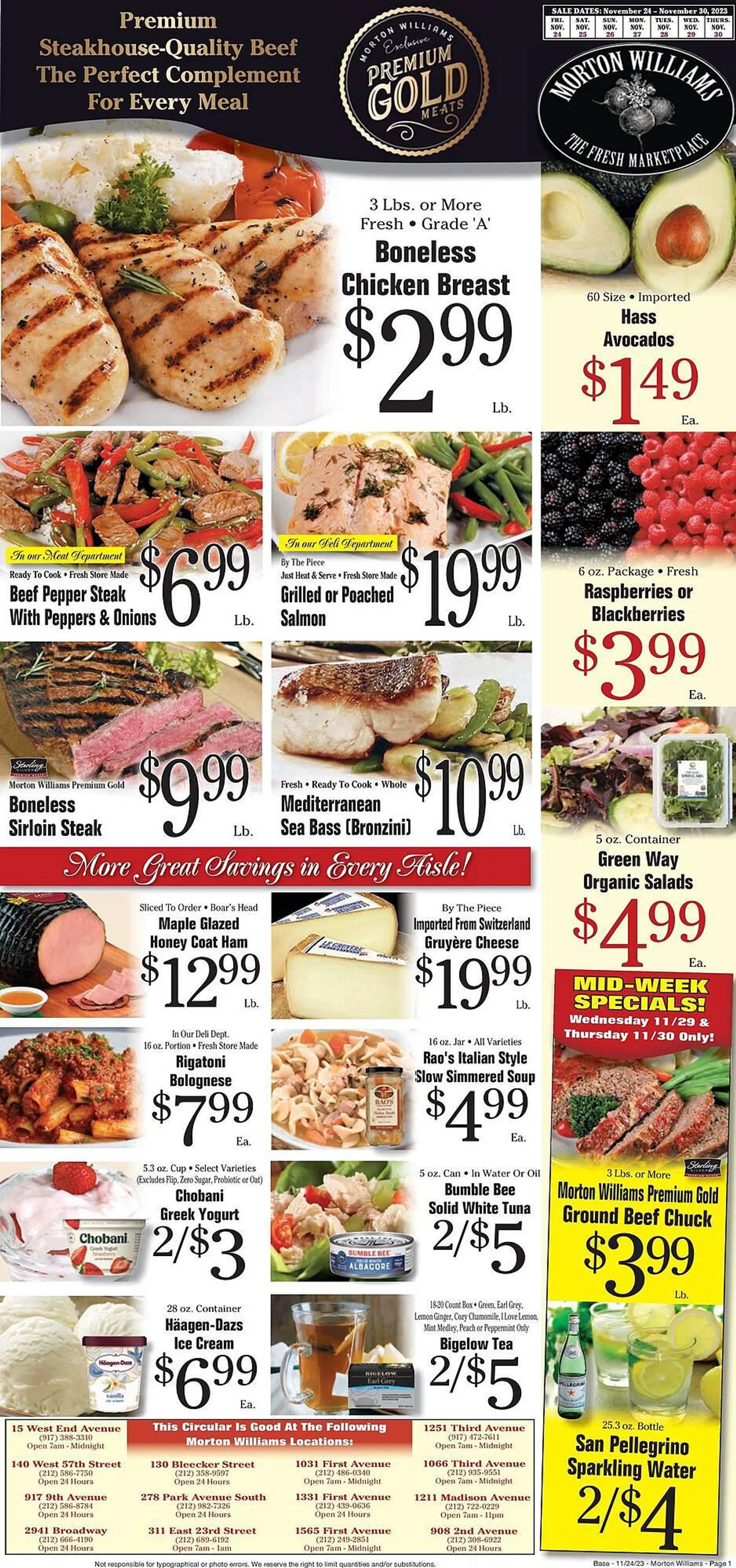 Morton Williams Weekly Ad
