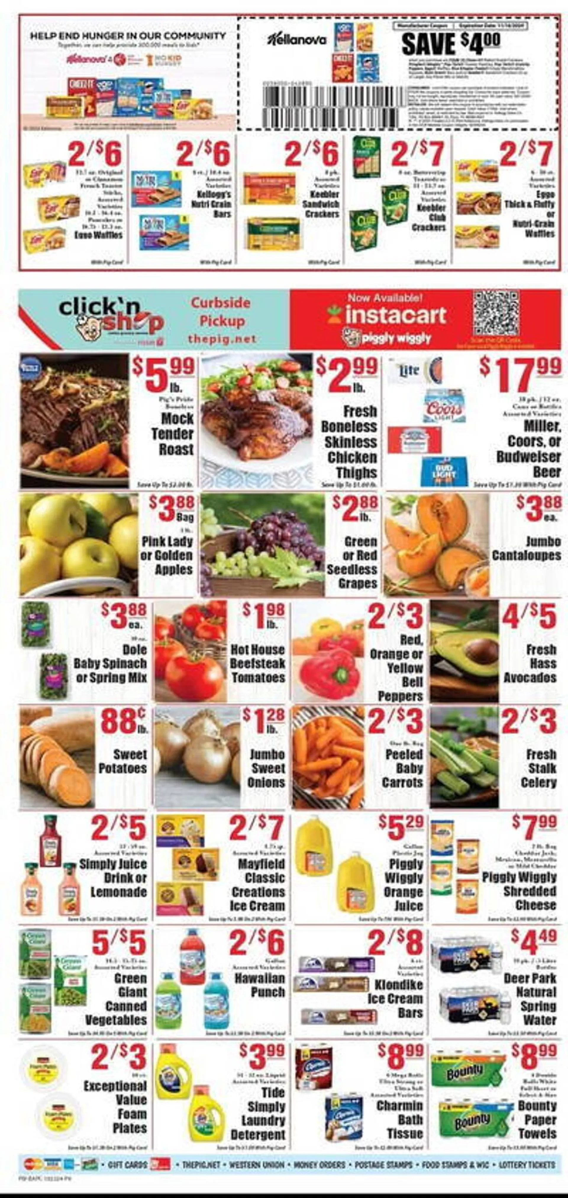 Weekly ad Piggly Wiggly Weekly Ad from October 21 to October 27 2024 - Page 4