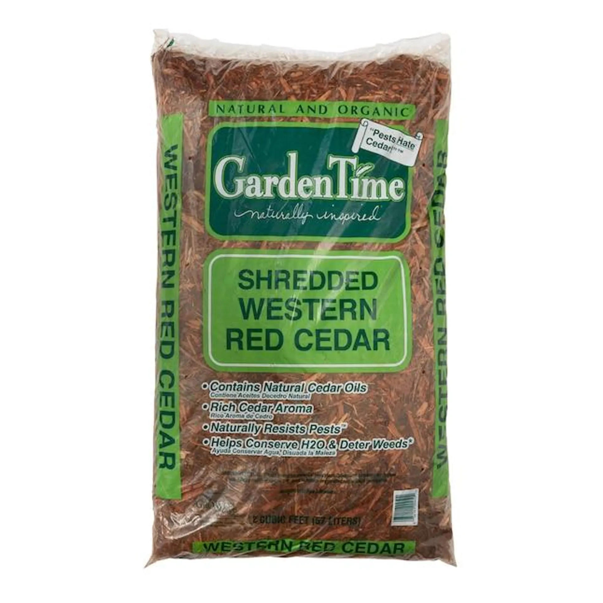 Garden Time 2-cu ft All-natural Reddish Color Western Red Cedar Mulch