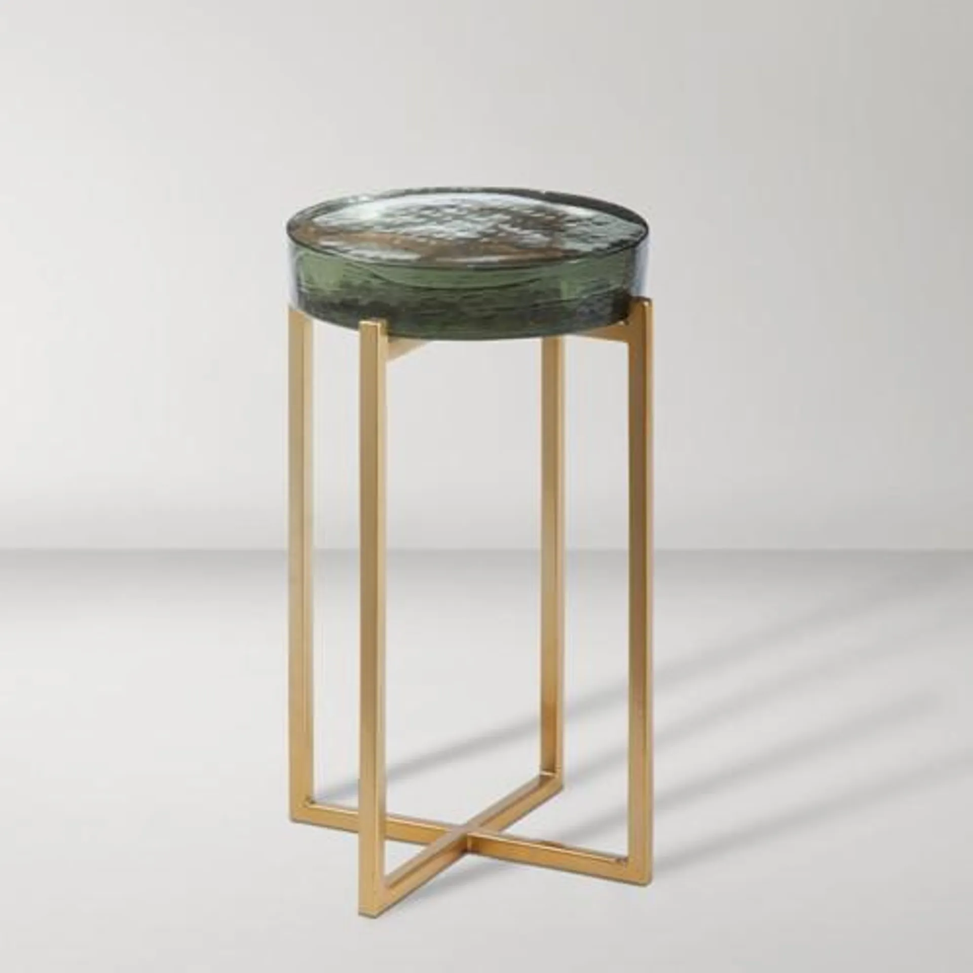 Laine Accent Table - Brass