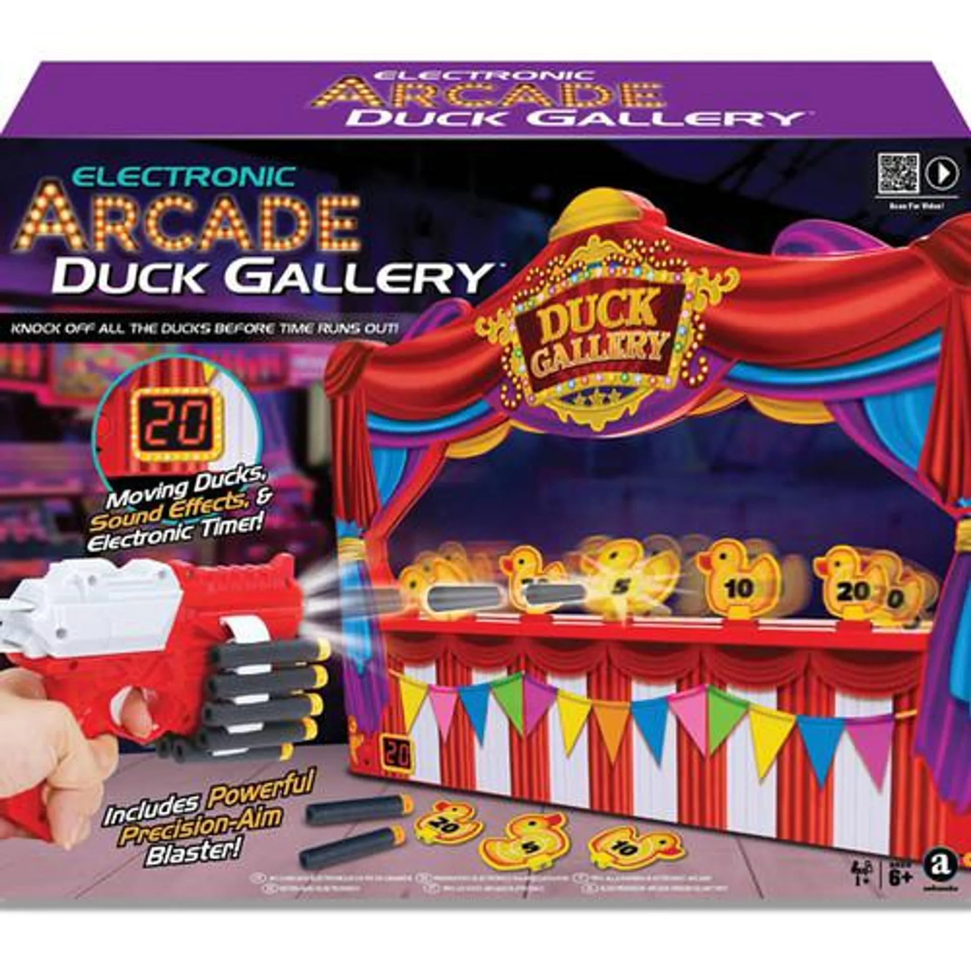 Electronic Arcade Duck Shooting Gallery Game