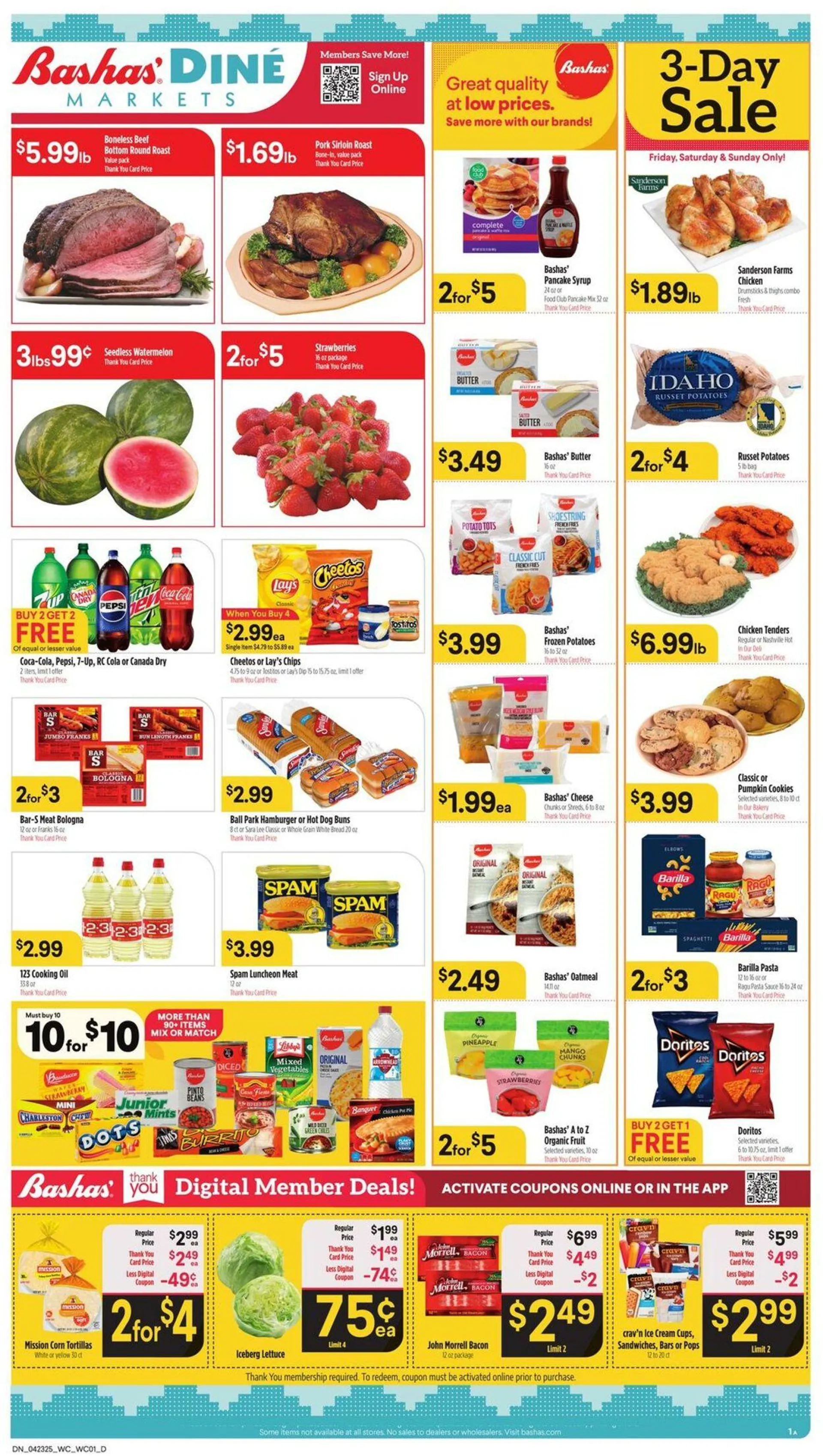 Bashas Current weekly ad - 1