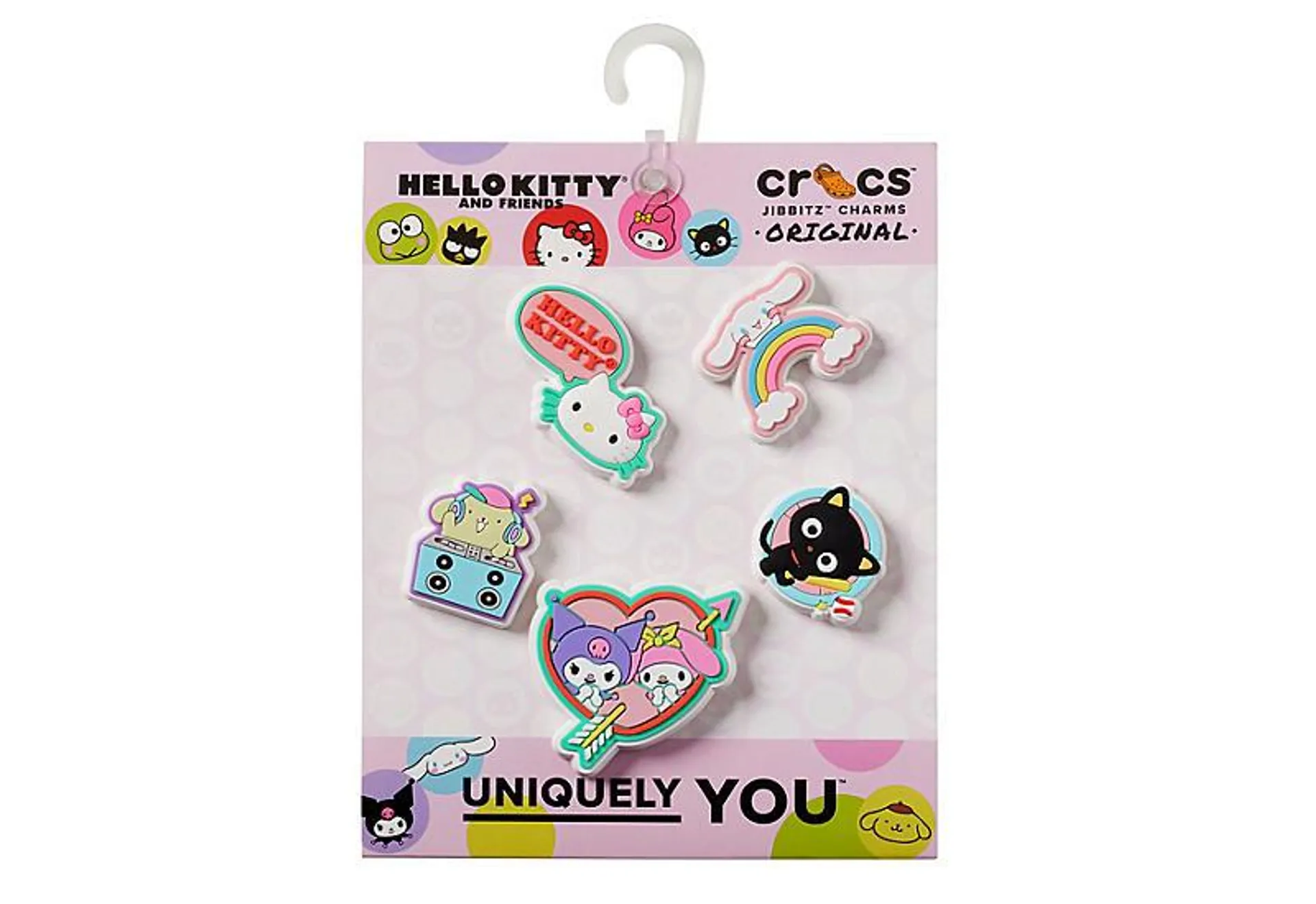 Crocs Unisex Hello Kitty 5 Pack - Assorted