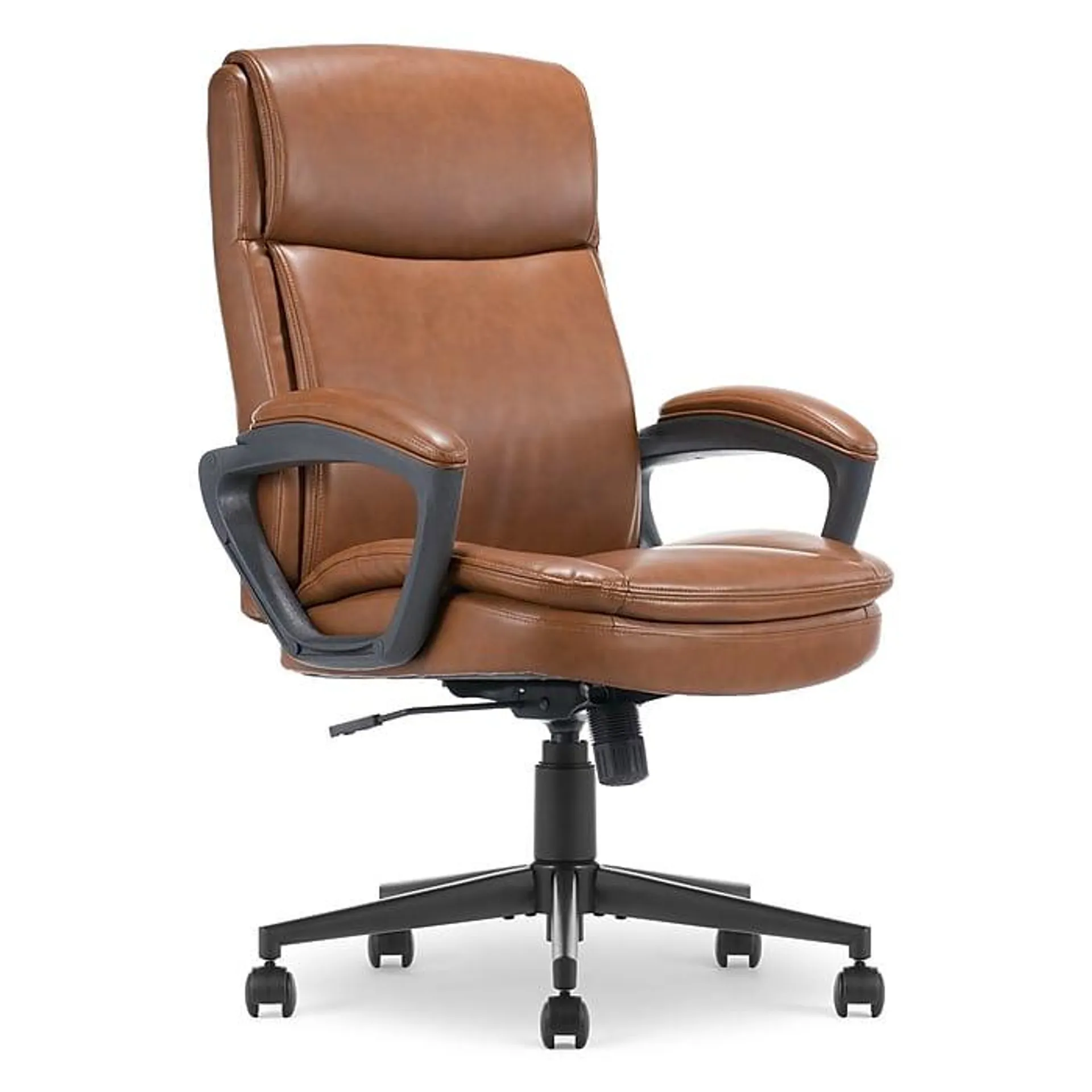 Serta Comfort Ergo Ergonomic Bonded Leather Swivel Executive Chair,