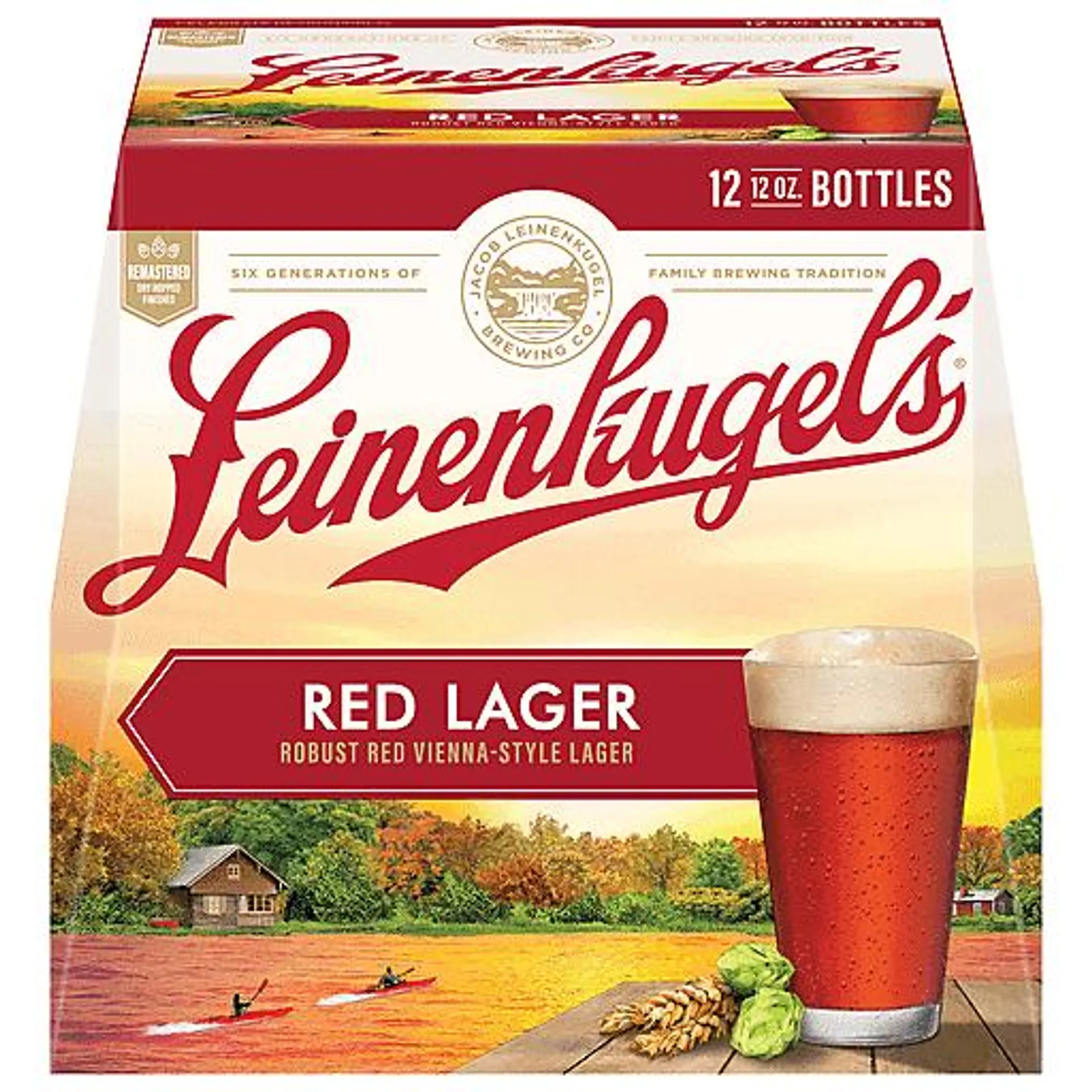 Leinenkugel&#039;s Beer, Red Lager 12 ea